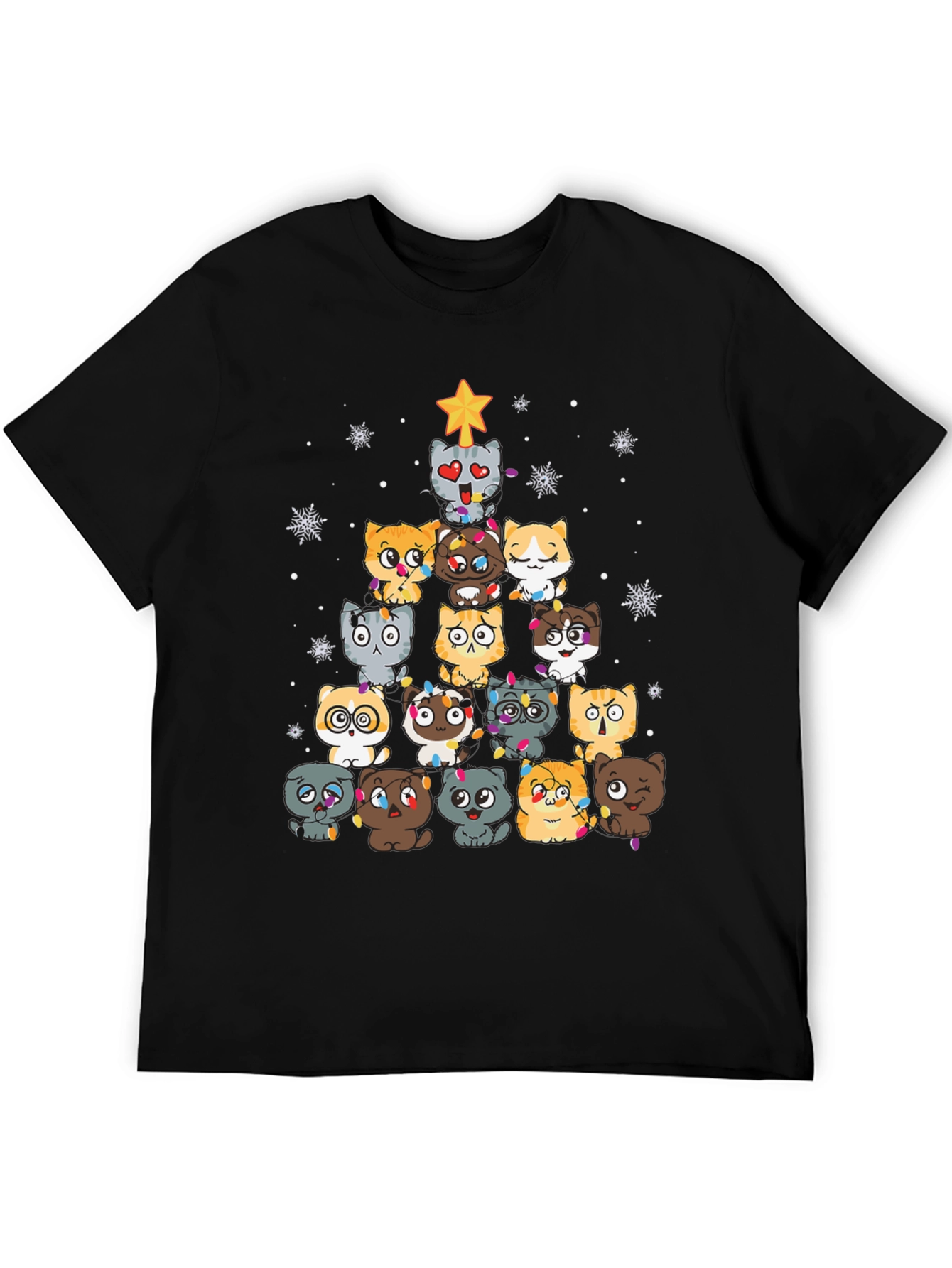Christmas Cat Tree T-Shirt