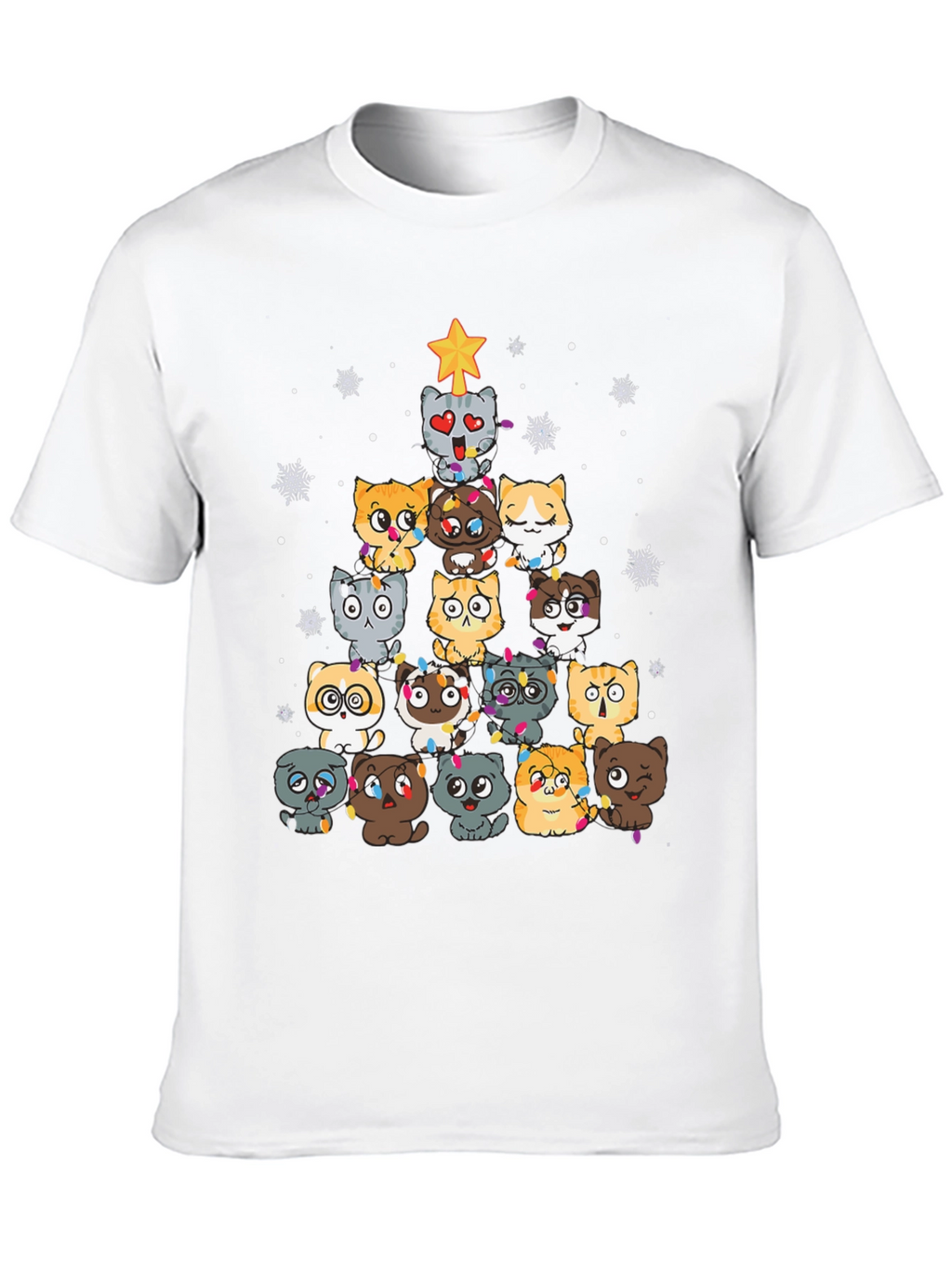 Christmas Cat Tree T-Shirt