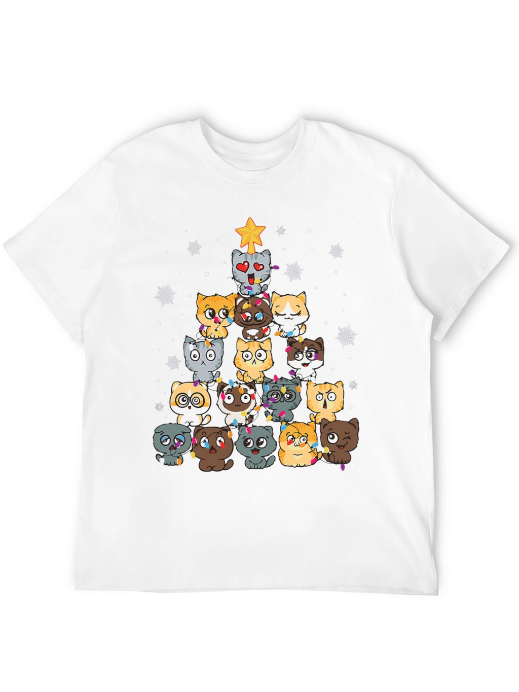 Christmas Cat Tree T-Shirt