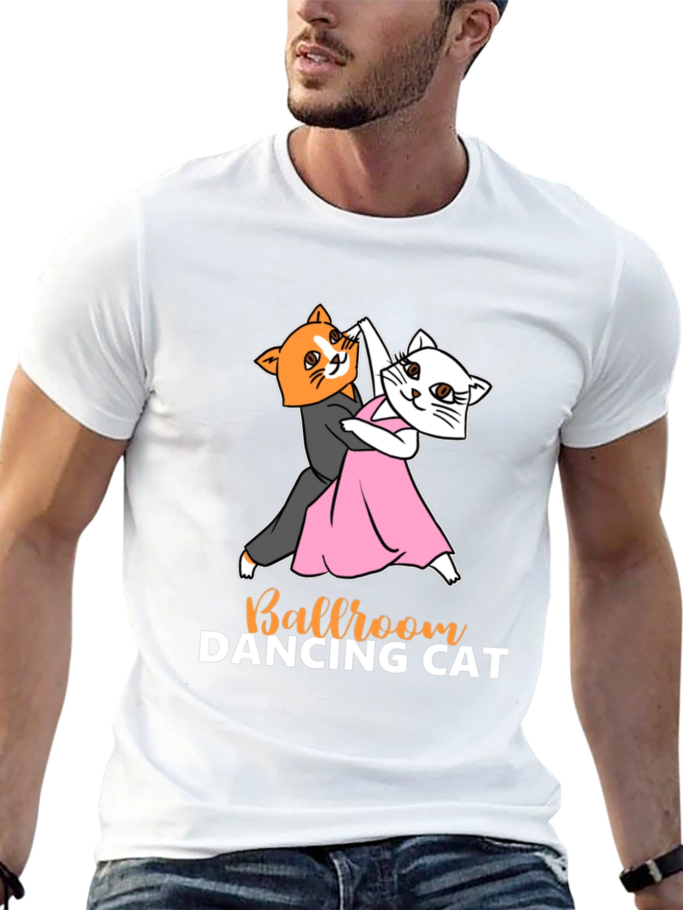Ballroom Dancing Cats Graphic T-Shirt