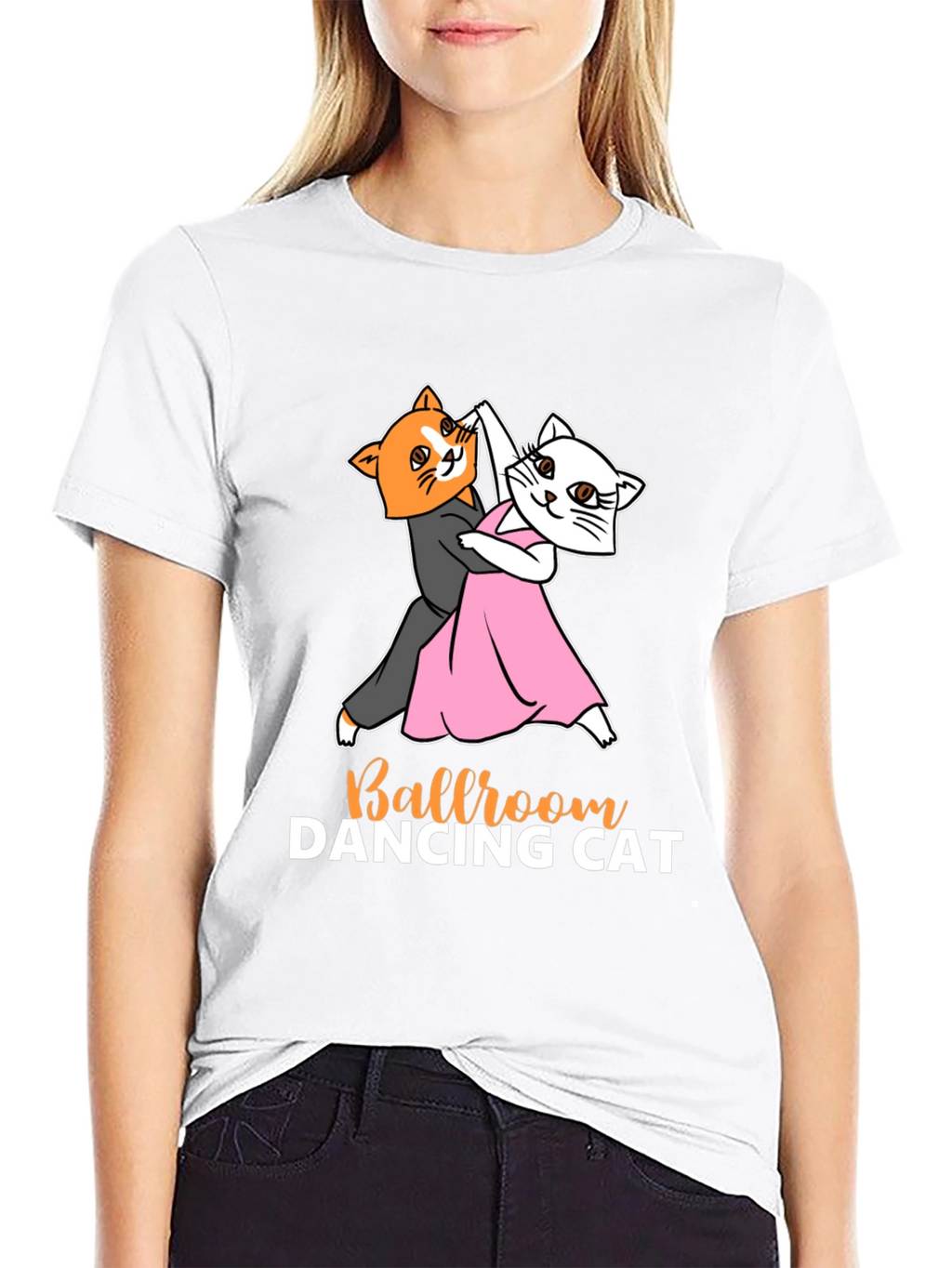 Ballroom Dancing Cats Graphic T-Shirt