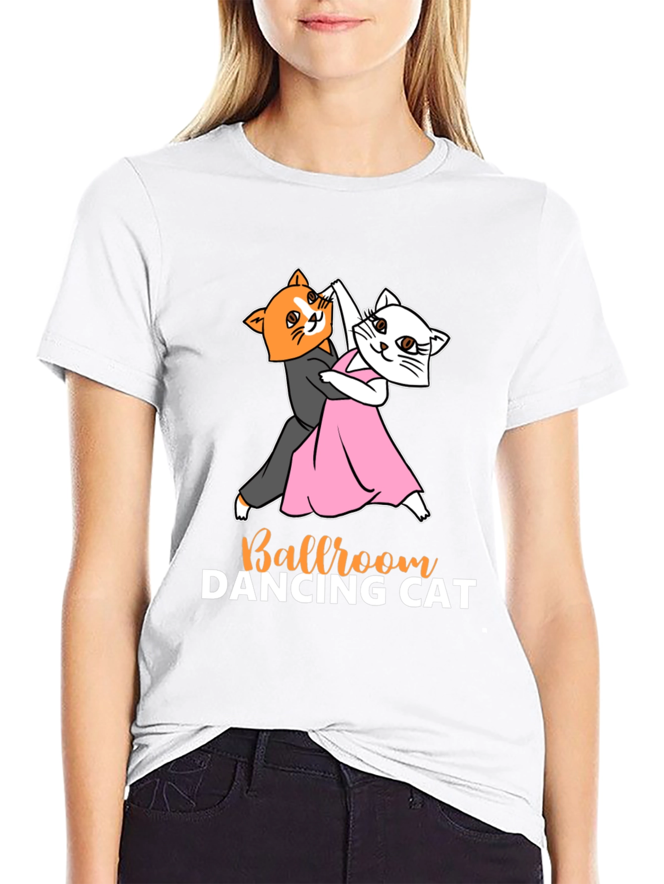 Ballroom Dancing Cats Graphic T-Shirt