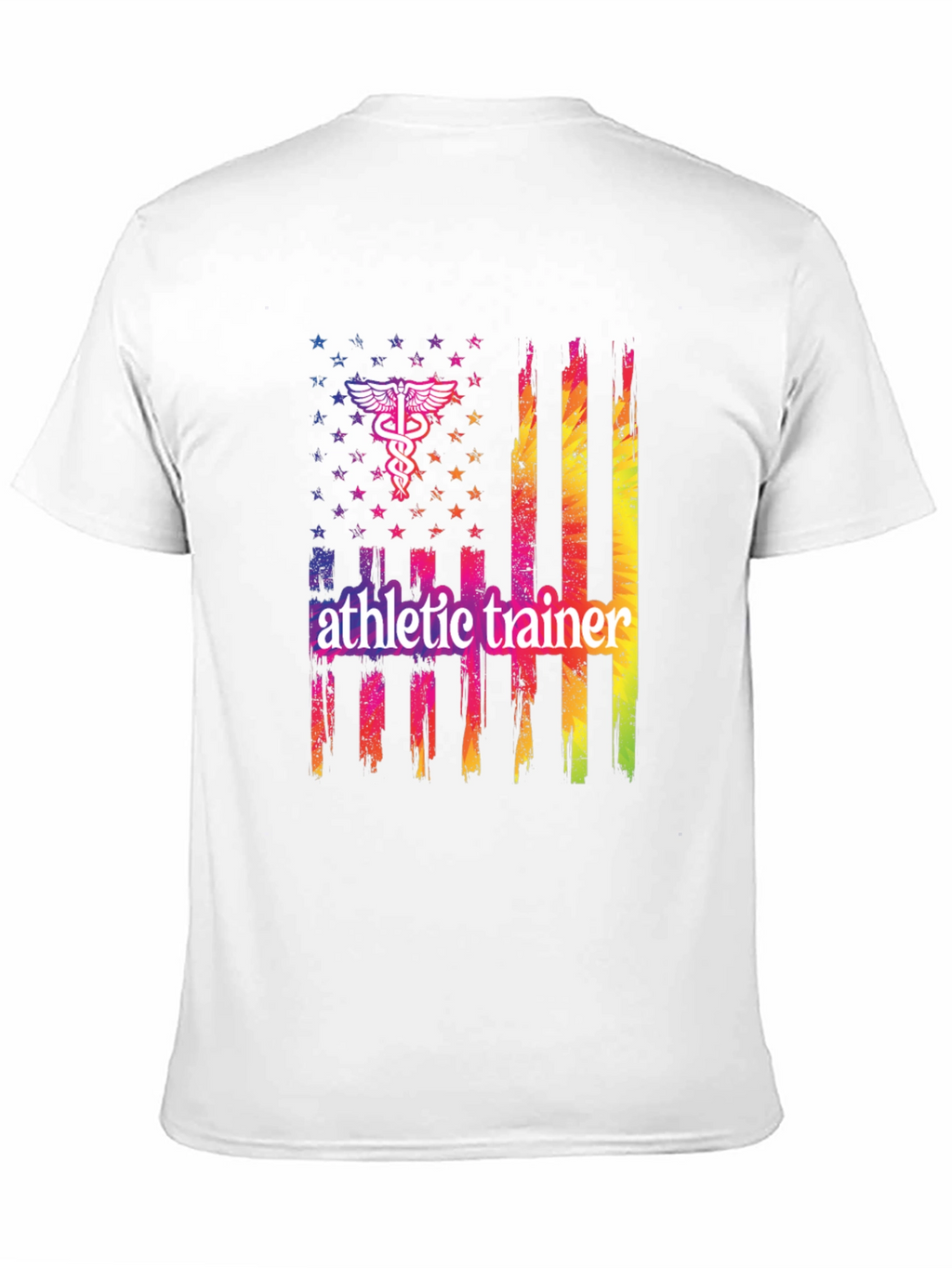 Athletic Trainer American Flag T-Shirt