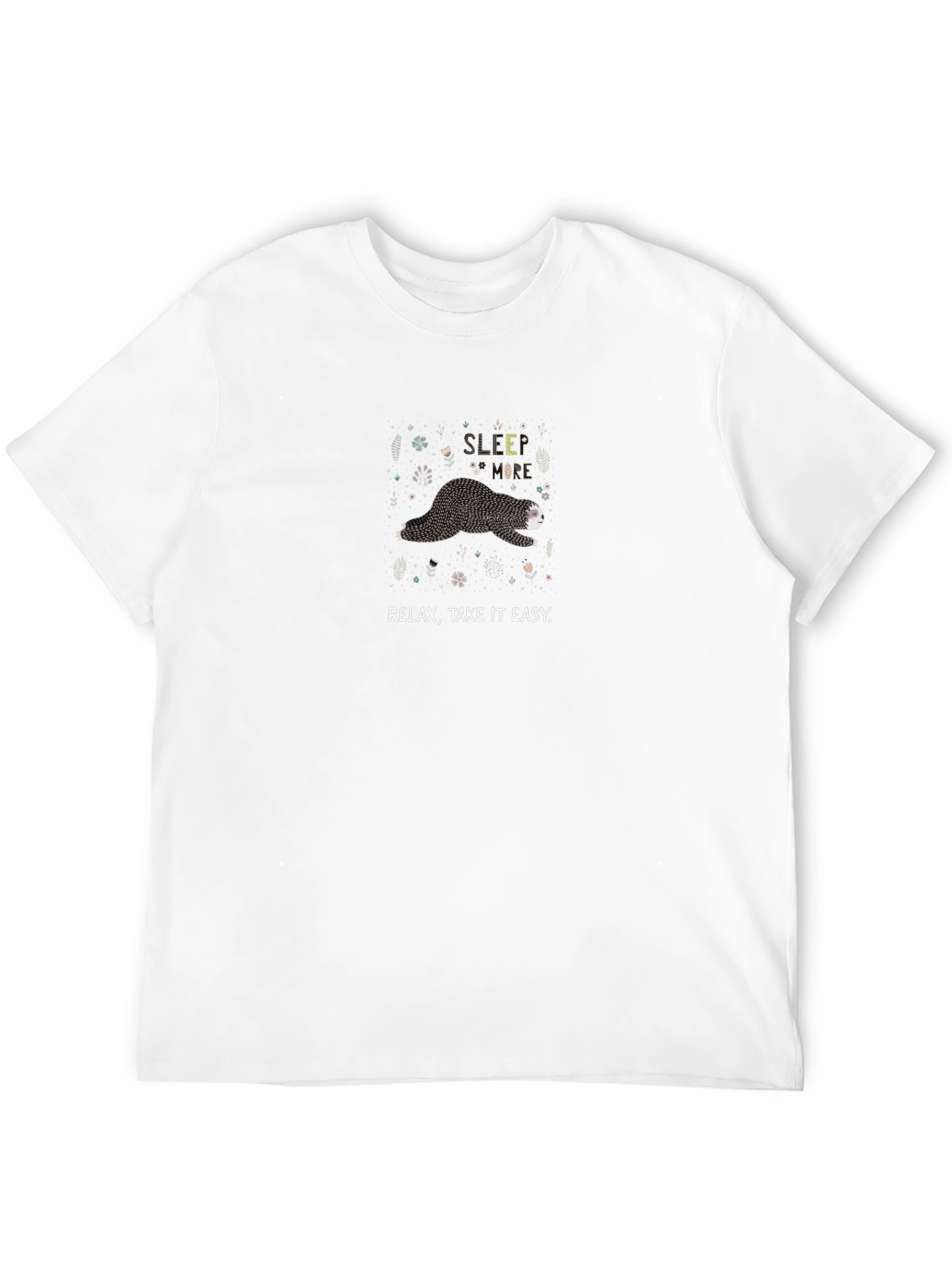 Relax Sloth Graphic Tee - Take it Easy