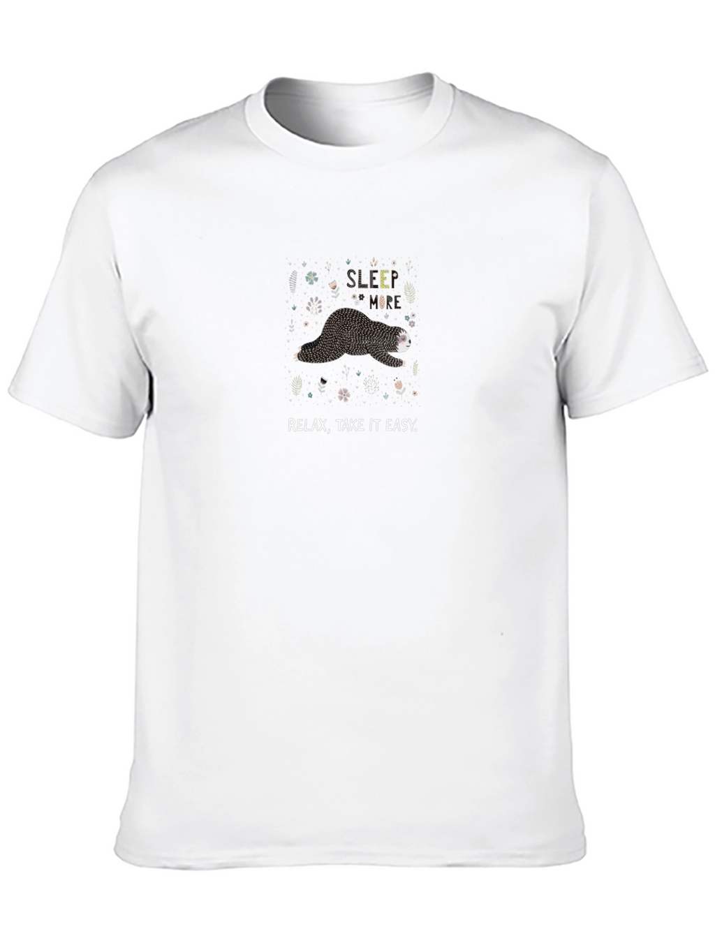 Relax Sloth Graphic Tee - Take it Easy