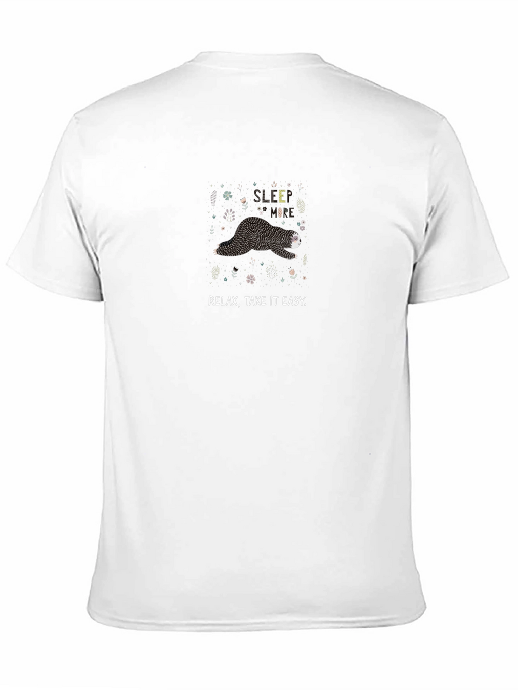 Relax Sloth Graphic Tee - Take it Easy