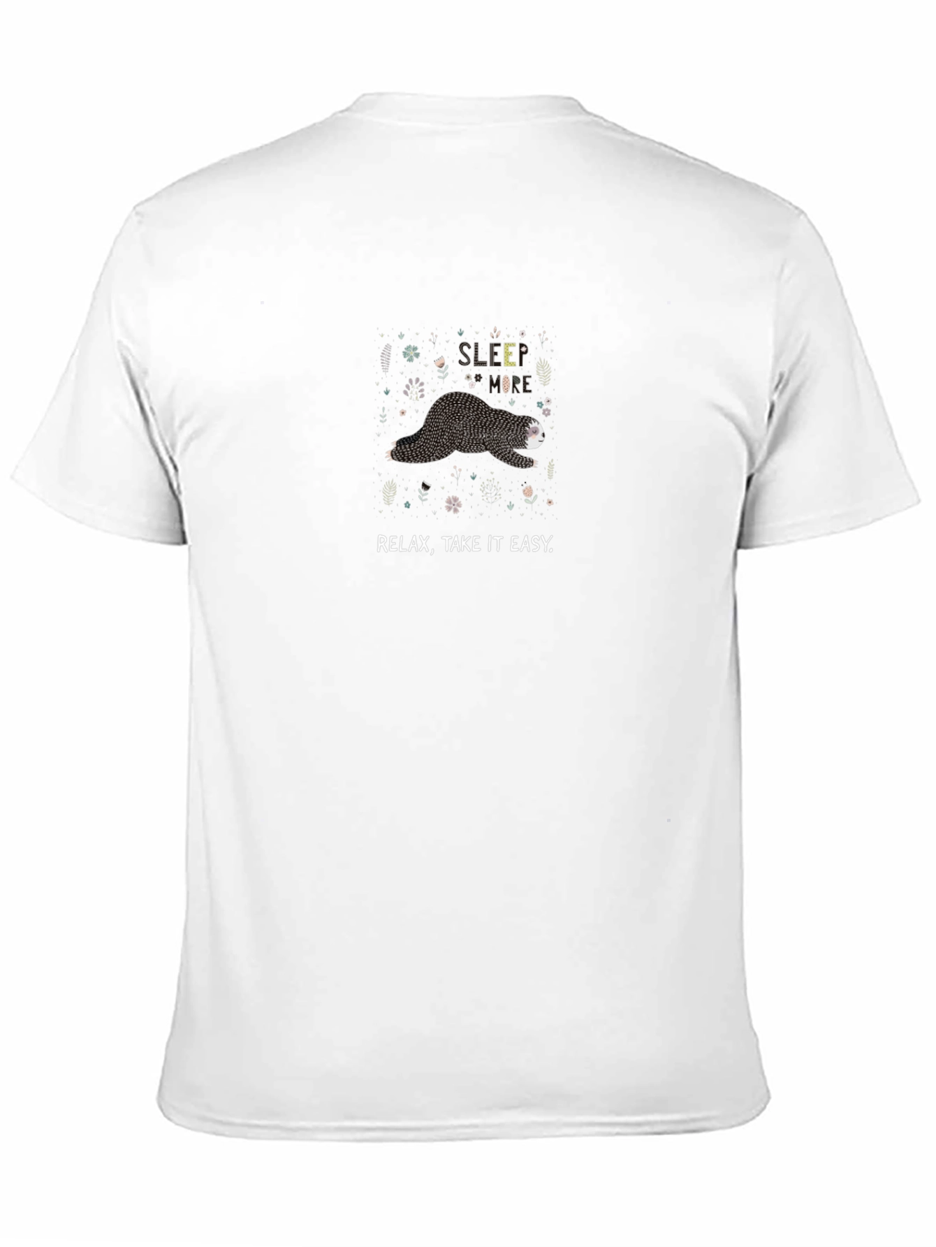 Relax Sloth Graphic Tee - Take it Easy