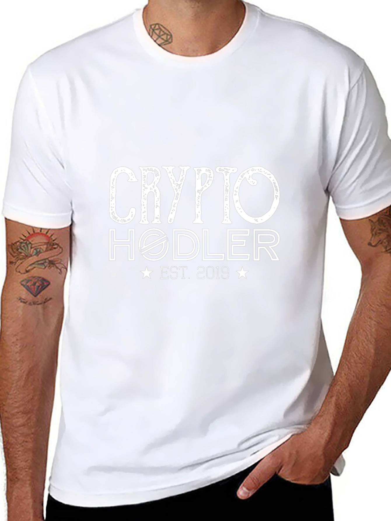 Crypto Hodler T-Shirt - Est. 2019 - Bitcoin Fan