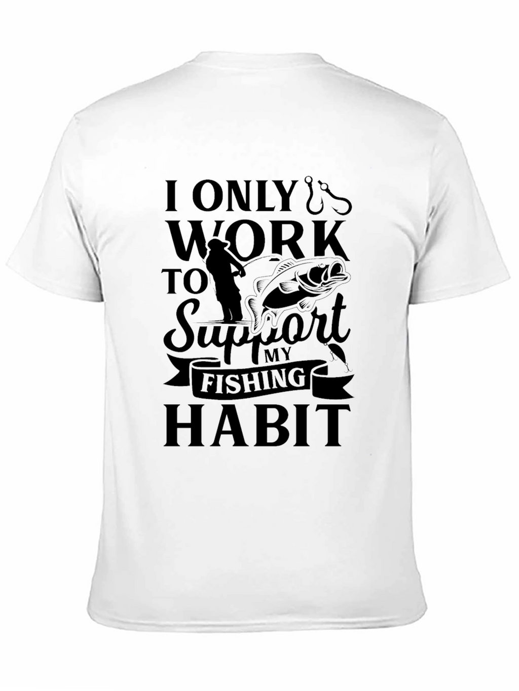 Fishing Habit Graphic Tee
