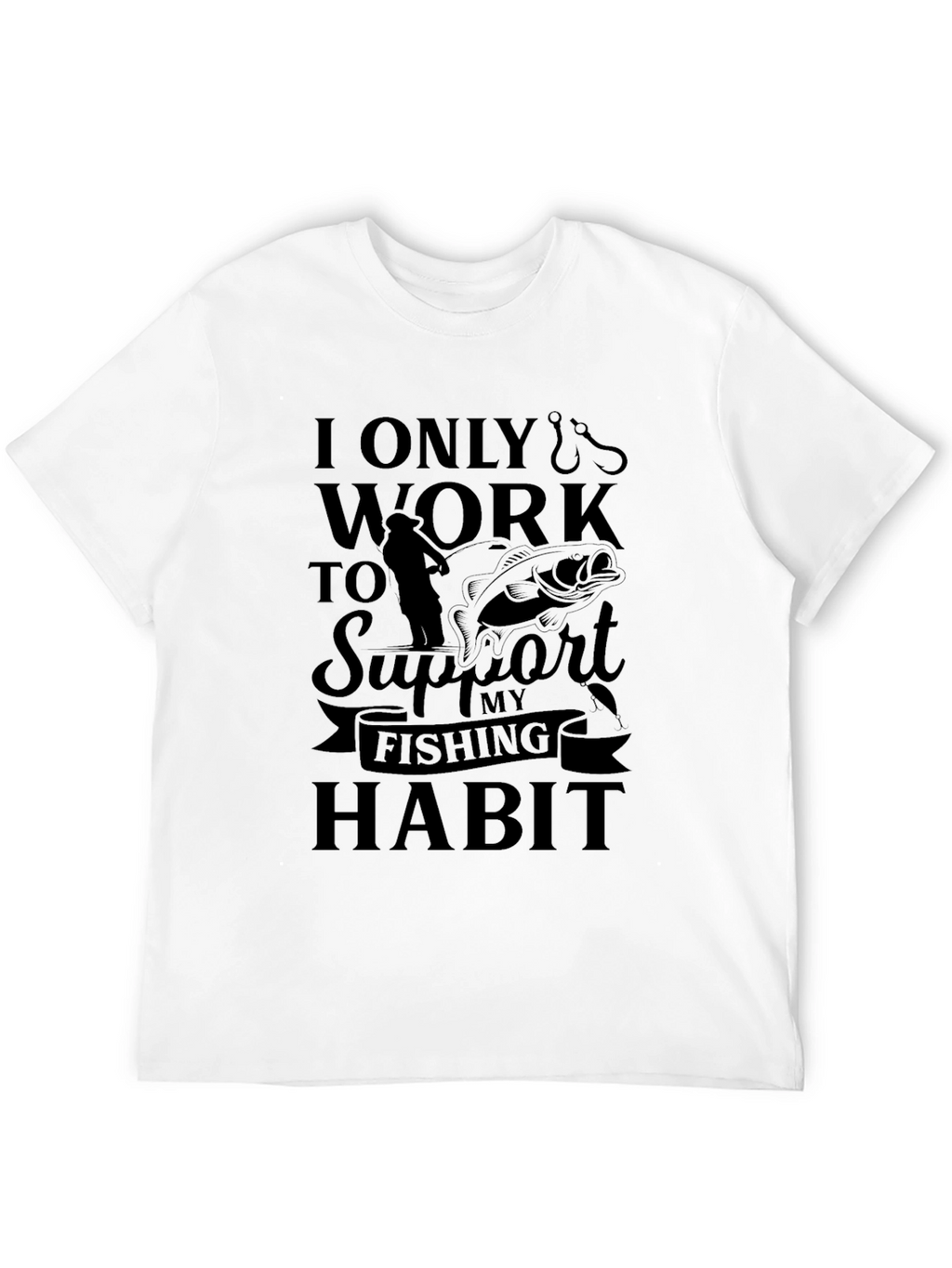 Fishing Habit Graphic Tee