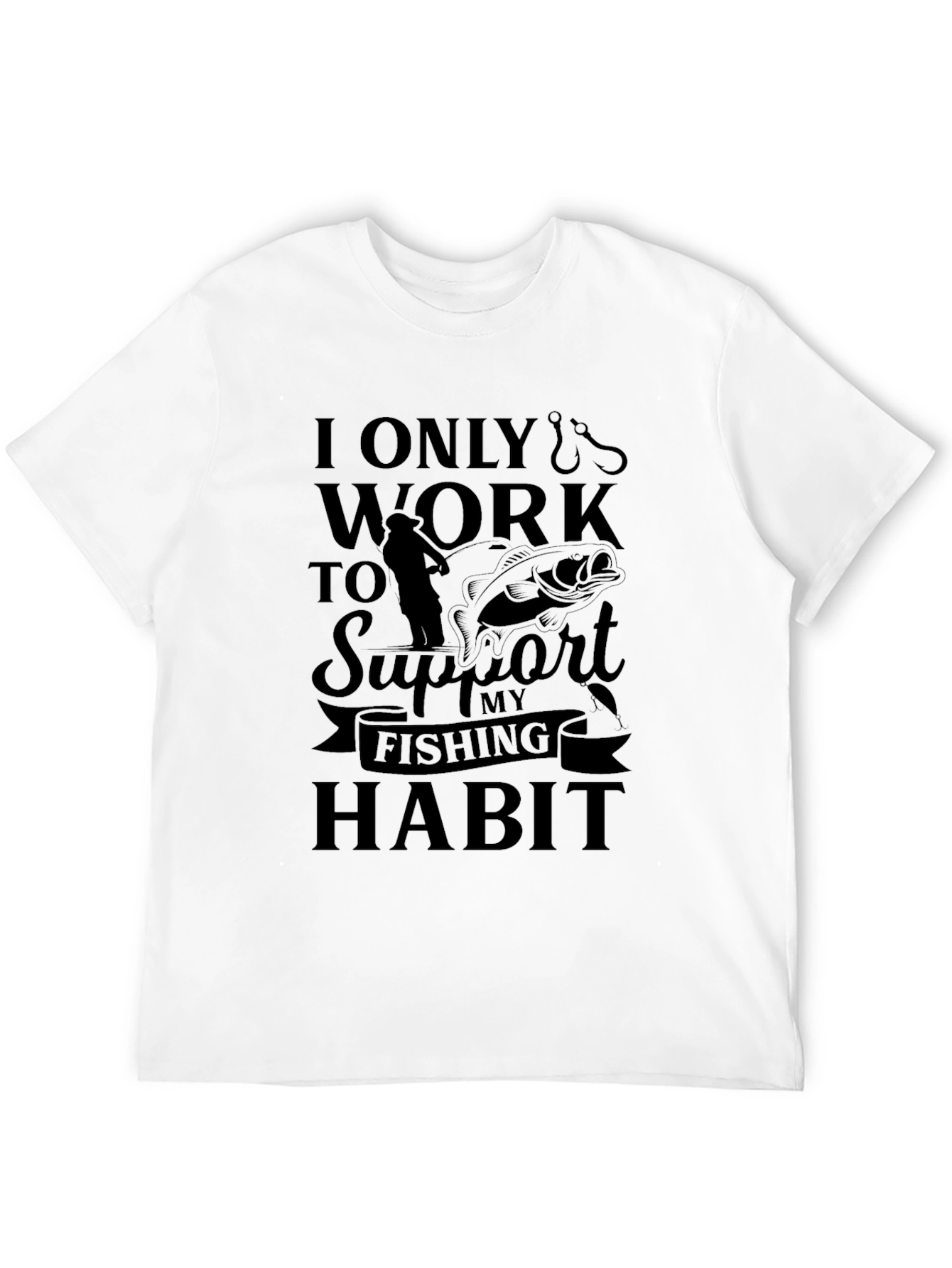 Fishing Habit Graphic Tee