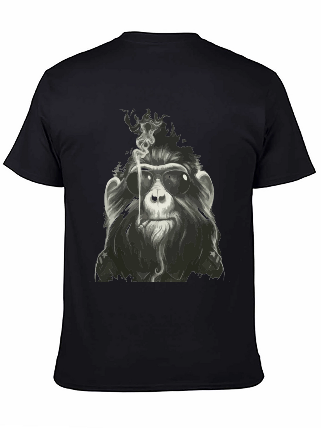 Cool Monkey Smoking T-Shirt