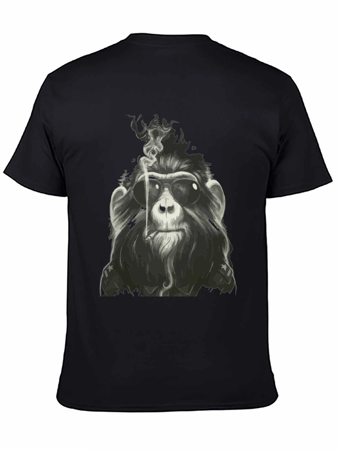 Cool Monkey Smoking T-Shirt