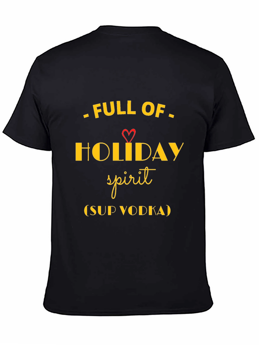 Holiday Spirit Novelty T-Shirt