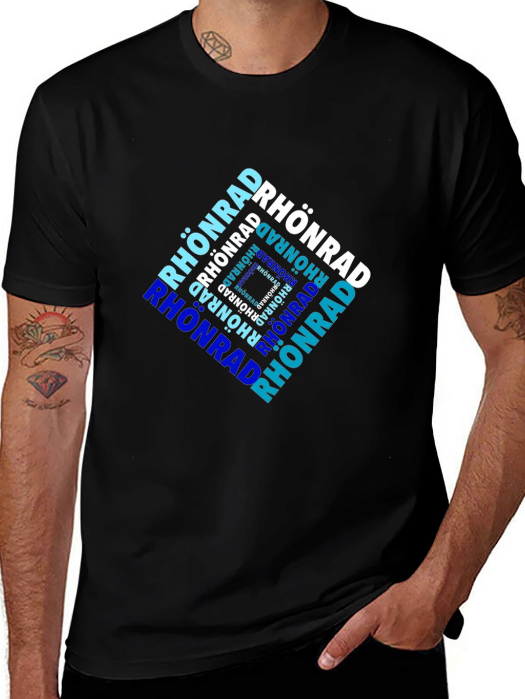 Rhonrad Graphic Tee - Black