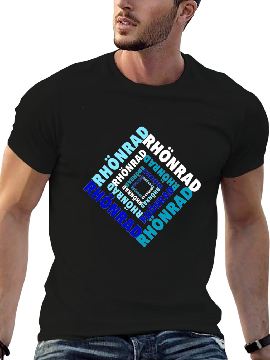 Rhonrad Graphic Tee - Black