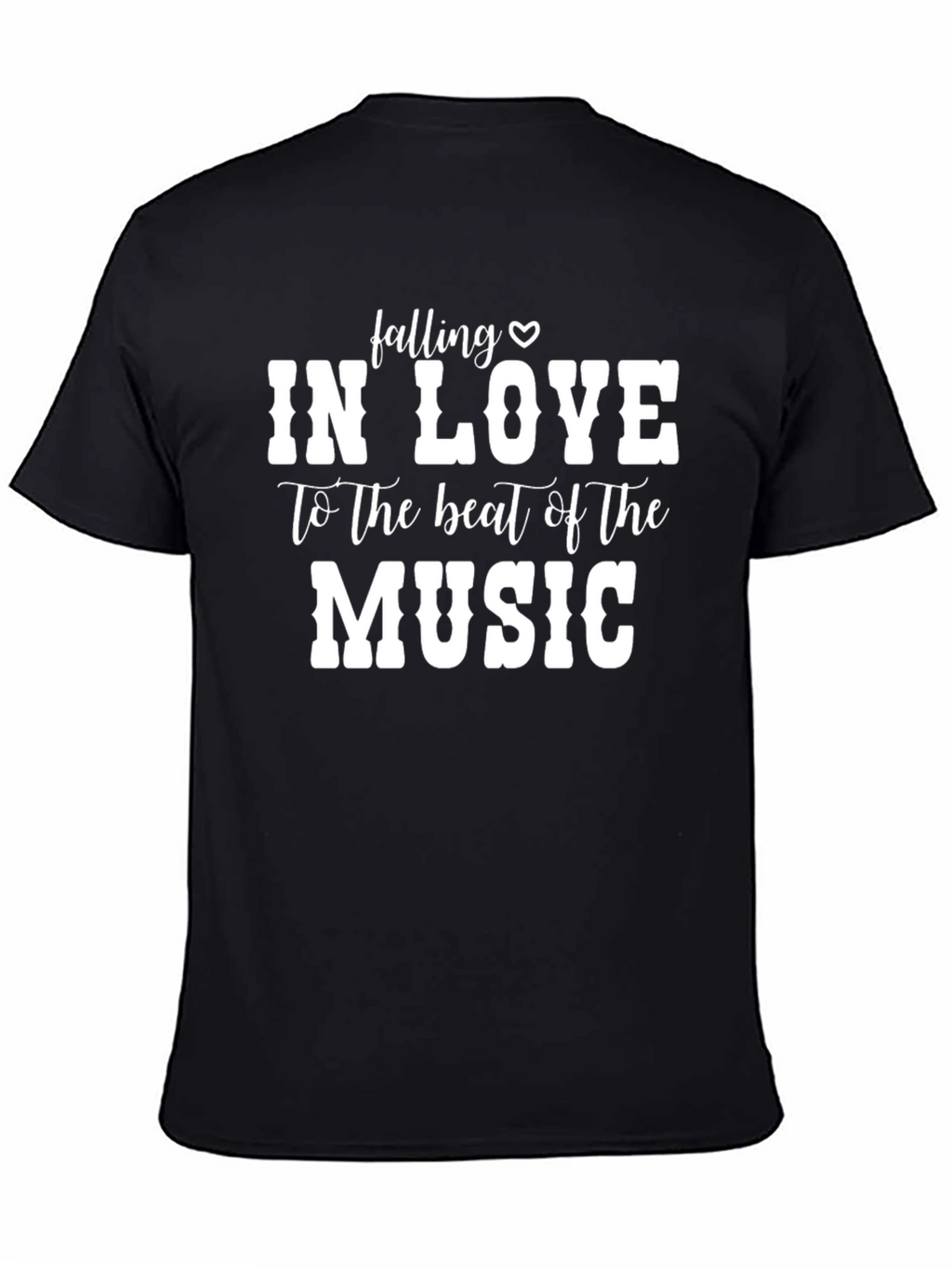 Falling In Love Music Graphic Tee