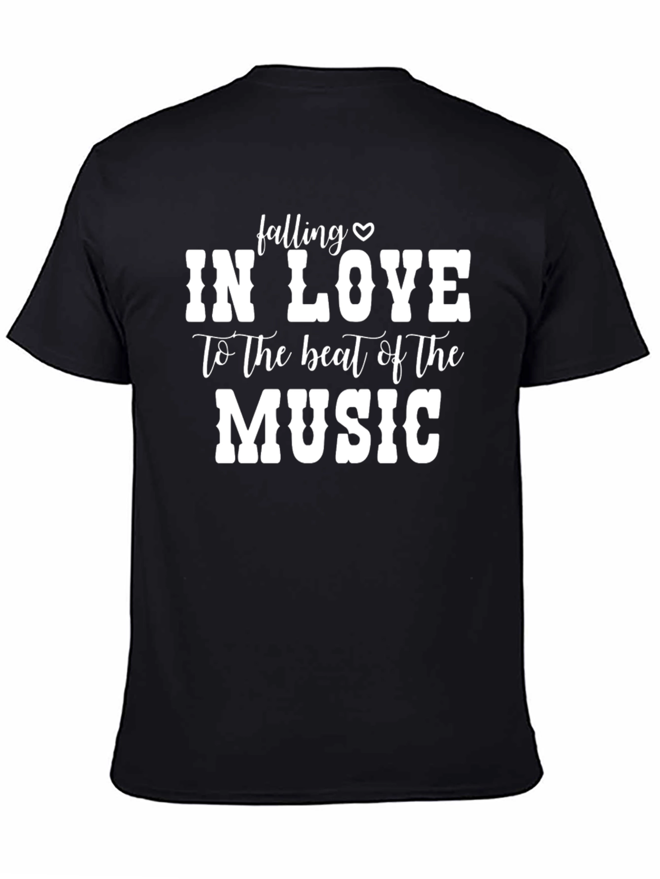 Falling In Love Music Graphic Tee
