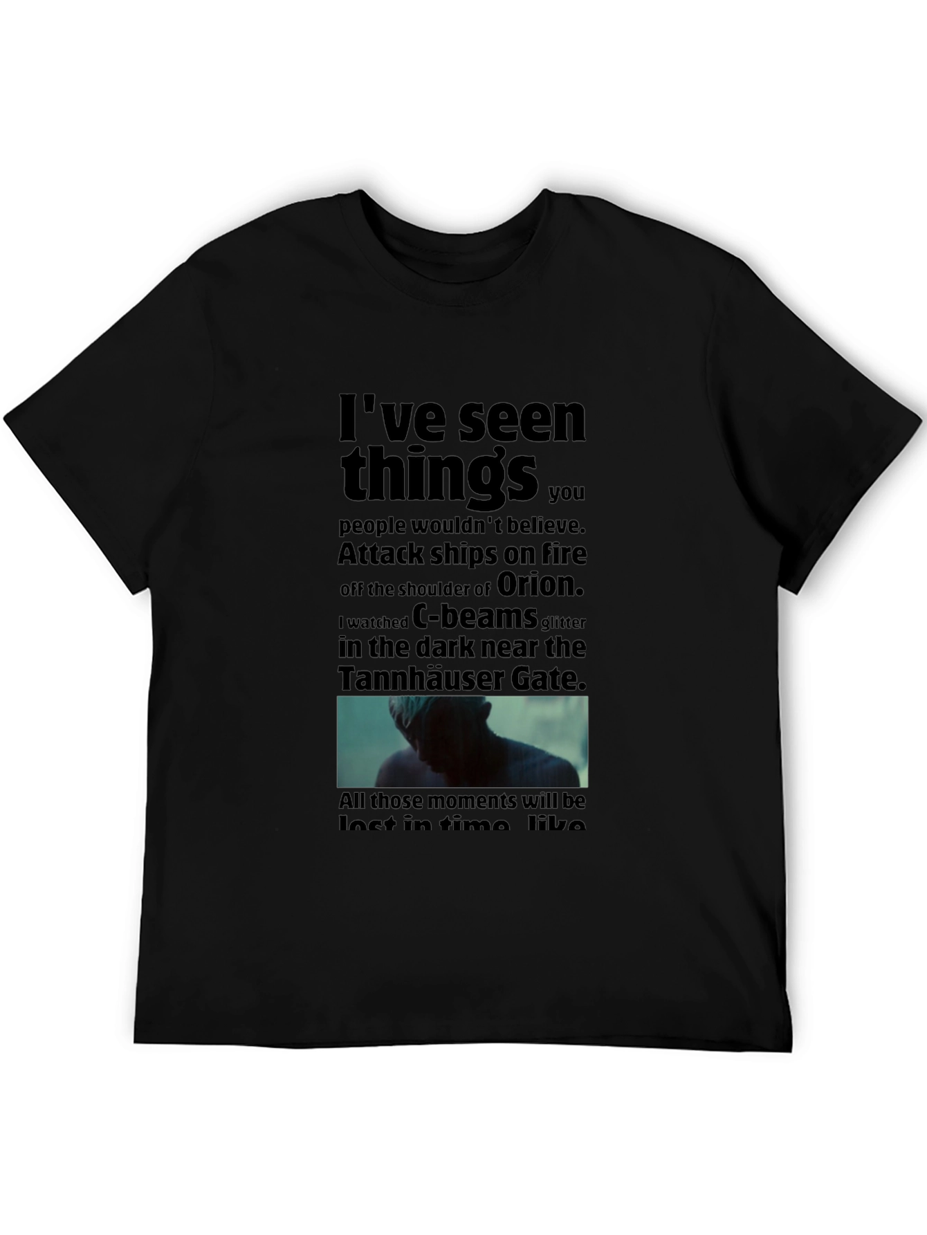 Blade Runner T-Shirt Tears in Rain