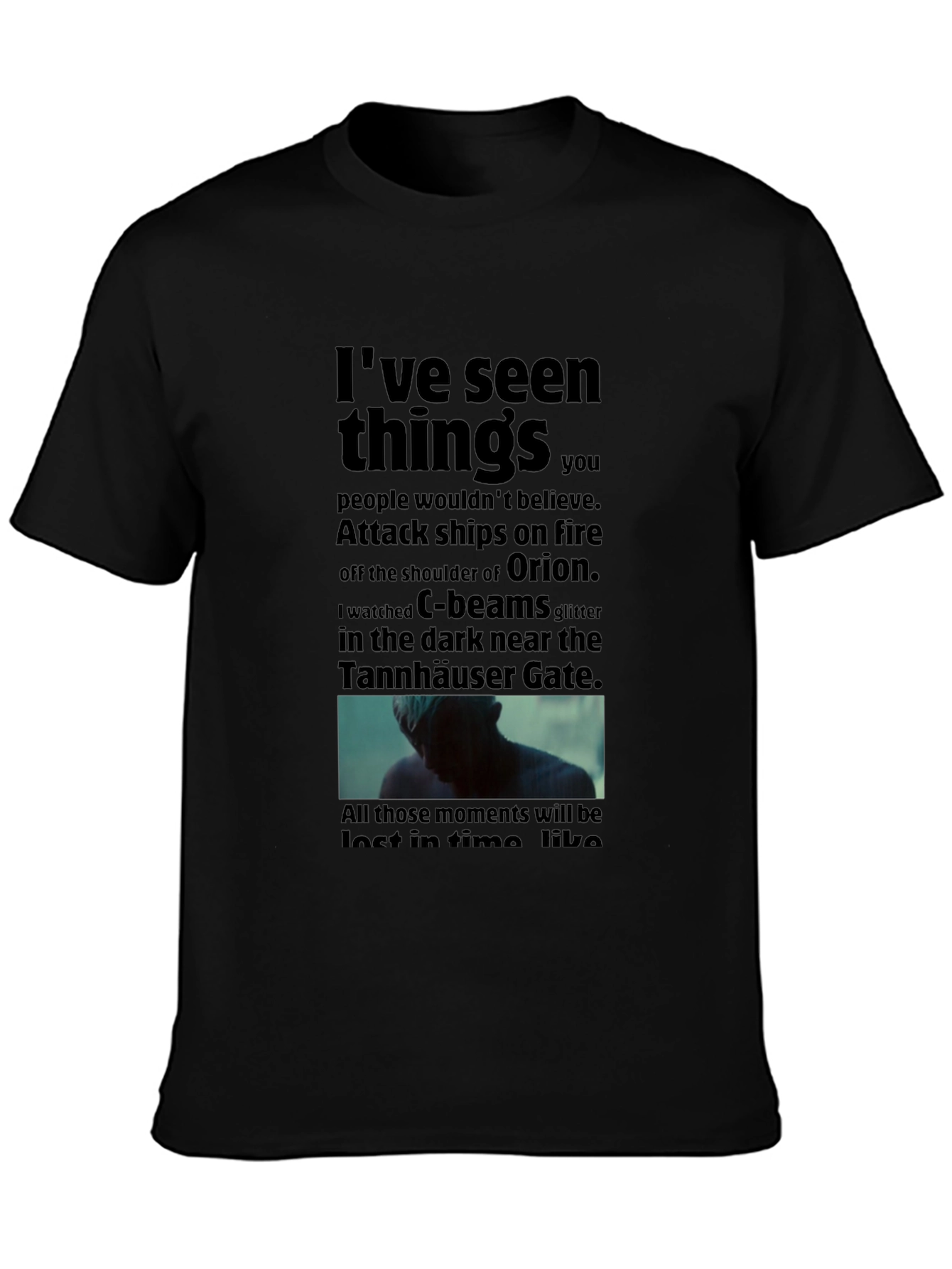 Blade Runner T-Shirt Tears in Rain