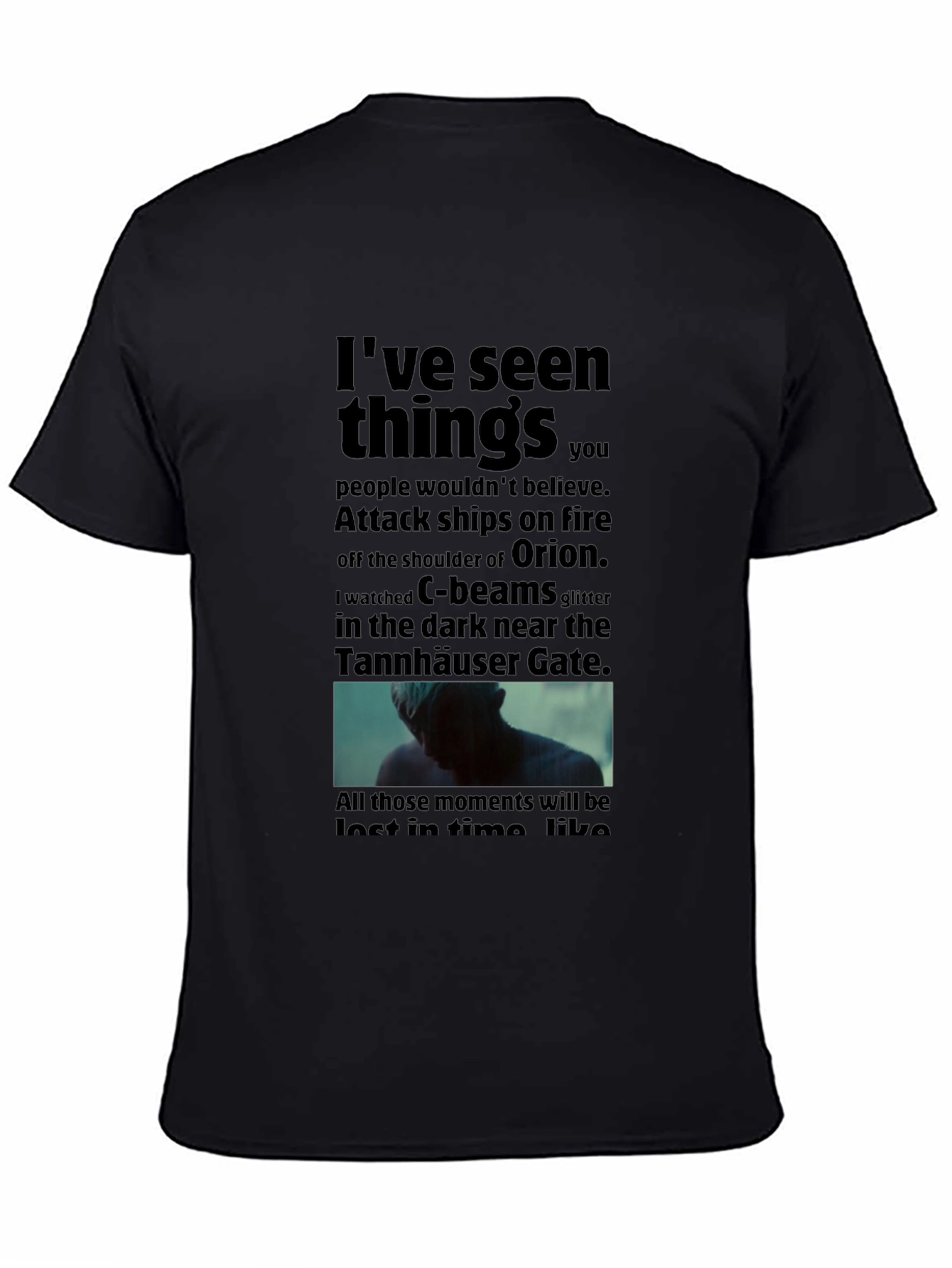 Blade Runner T-Shirt Tears in Rain