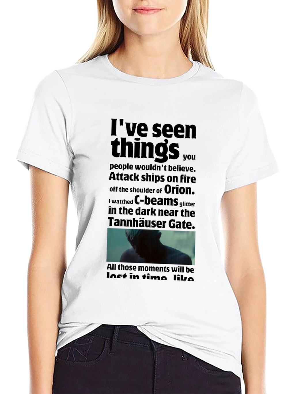 Blade Runner T-Shirt Tears in Rain