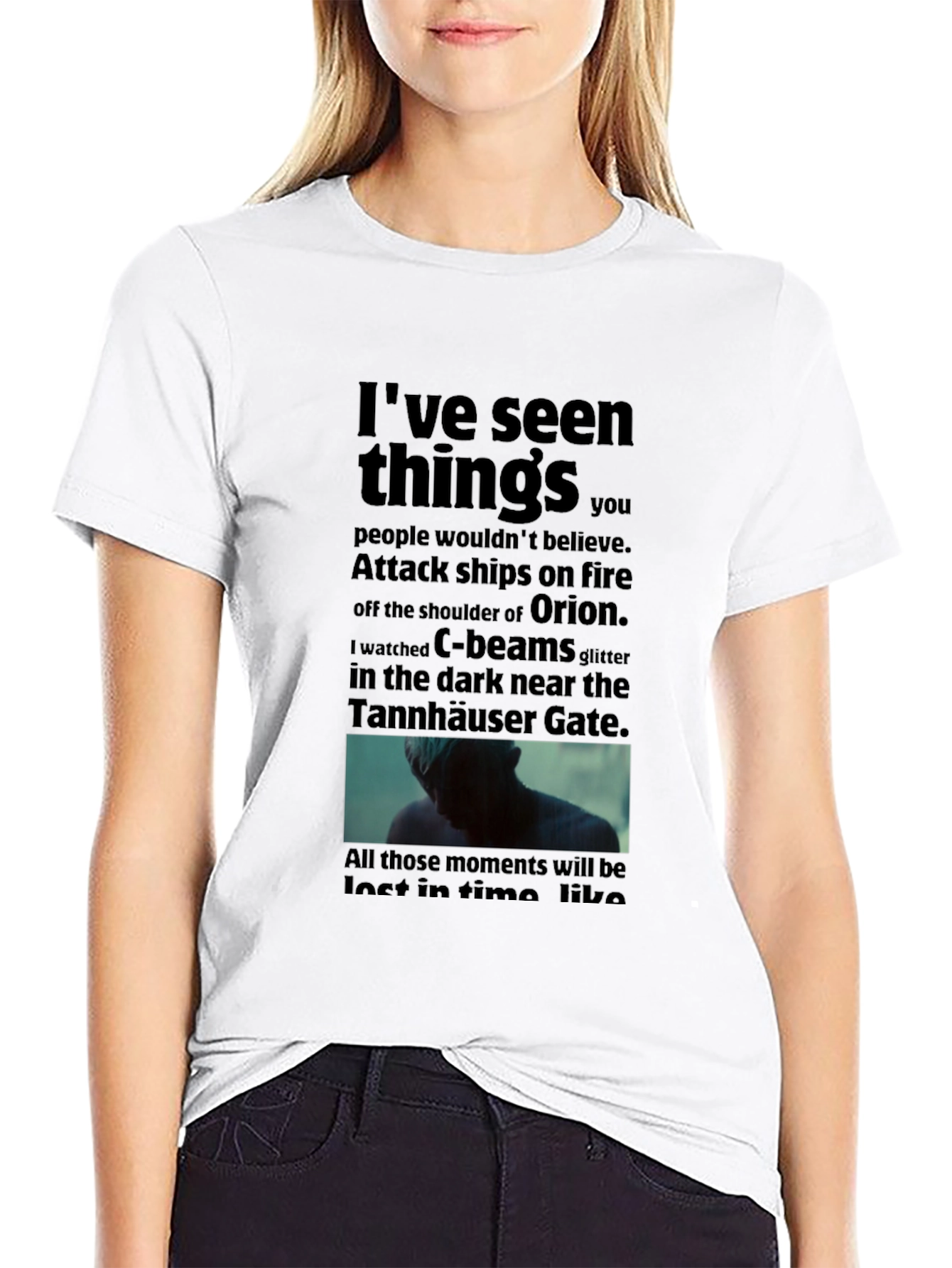 Blade Runner T-Shirt Tears in Rain