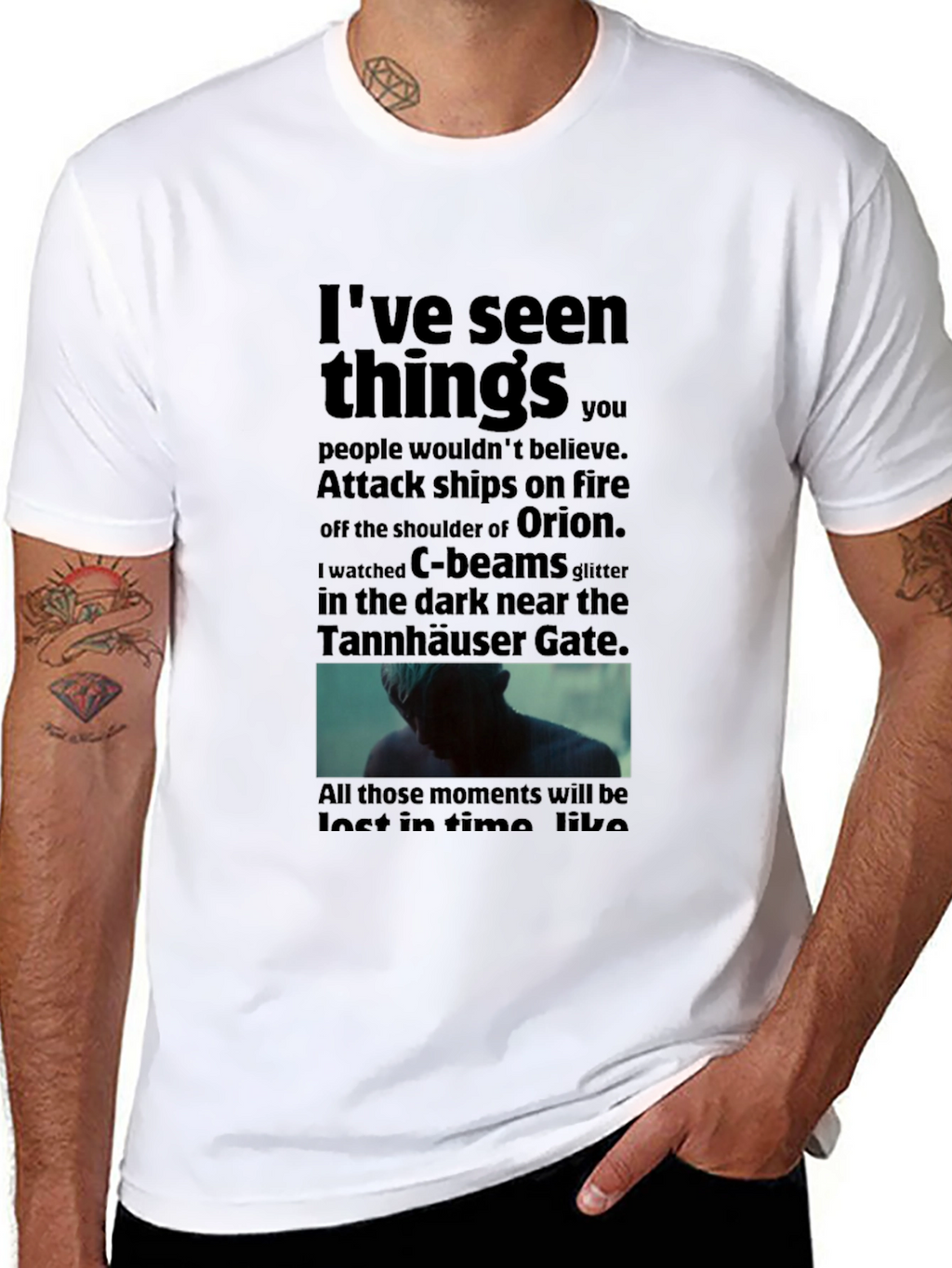 Blade Runner T-Shirt Tears in Rain