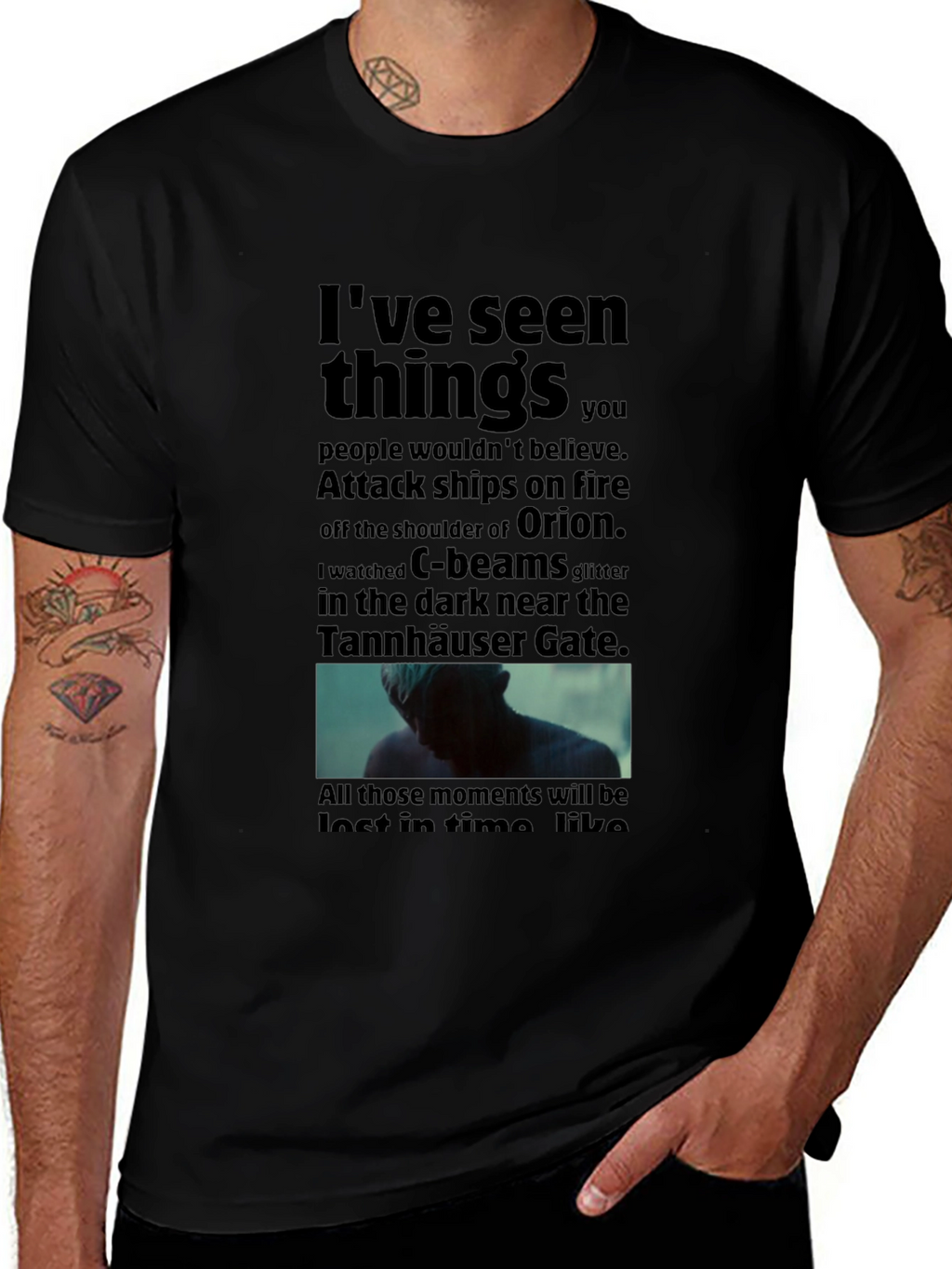 Blade Runner T-Shirt Tears in Rain