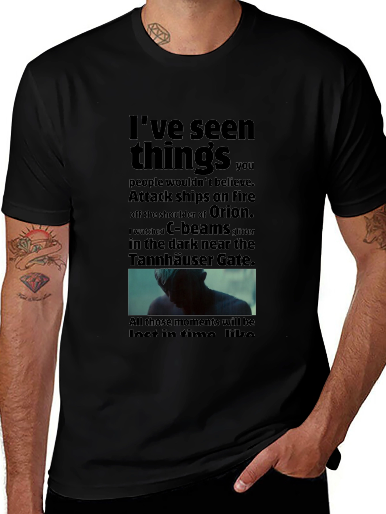 Blade Runner T-Shirt Tears in Rain