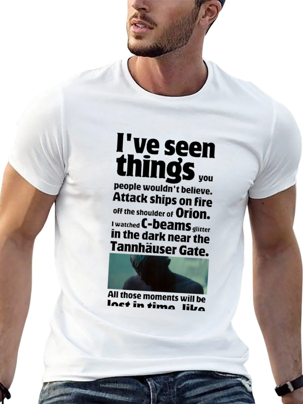 Blade Runner T-Shirt Tears in Rain