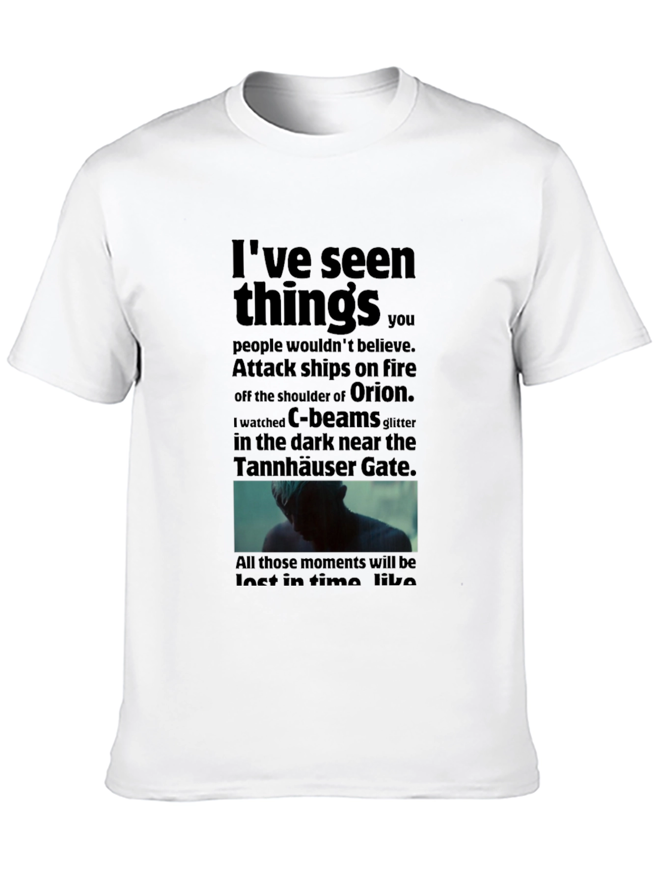 Blade Runner T-Shirt Tears in Rain