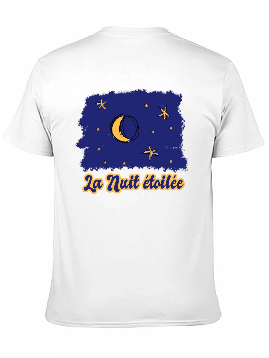 Starry Night T-Shirt - La Nuit Étoilée Graphic Tee