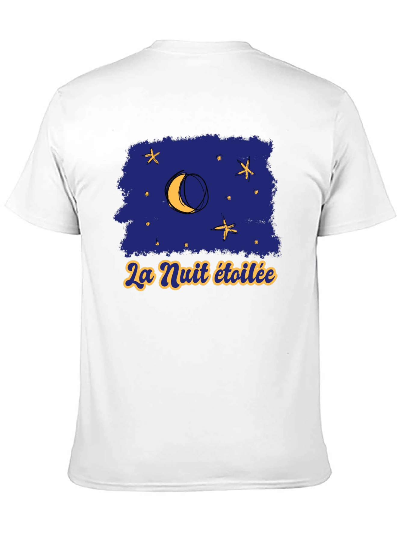 Starry Night T-Shirt - La Nuit Étoilée Graphic Tee