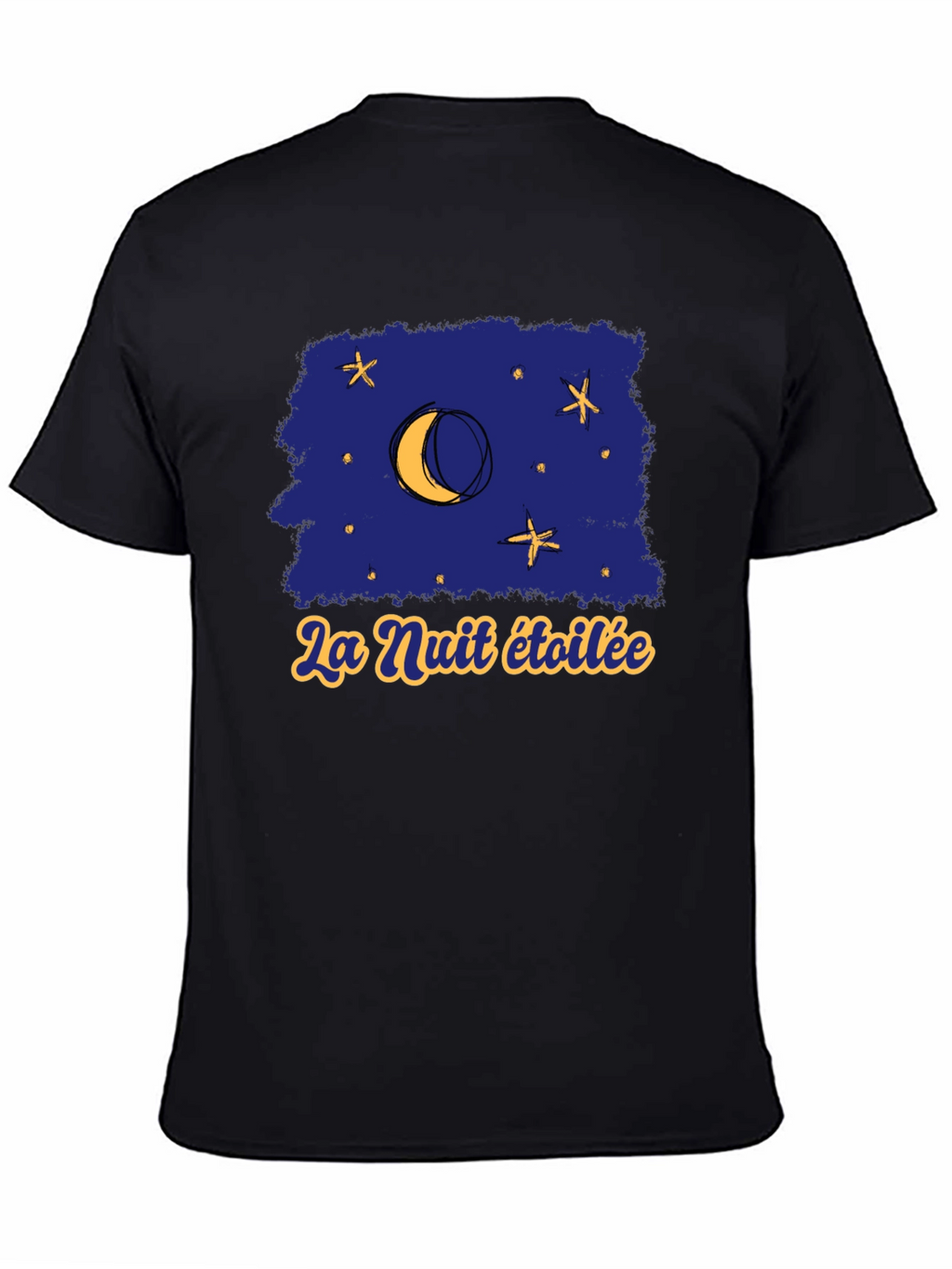 Starry Night T-Shirt - La Nuit Étoilée Graphic Tee