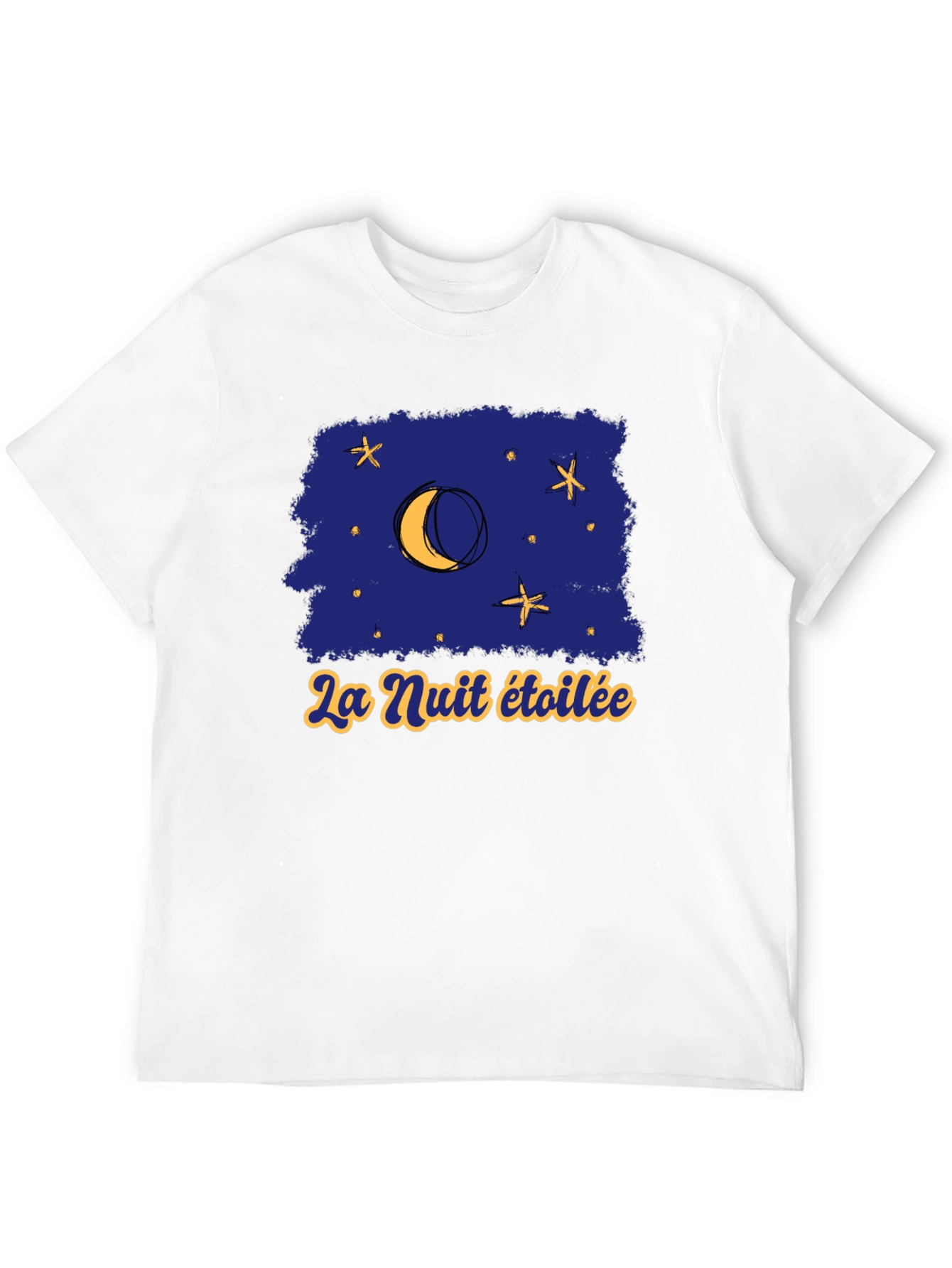Starry Night T-Shirt - La Nuit Étoilée Graphic Tee