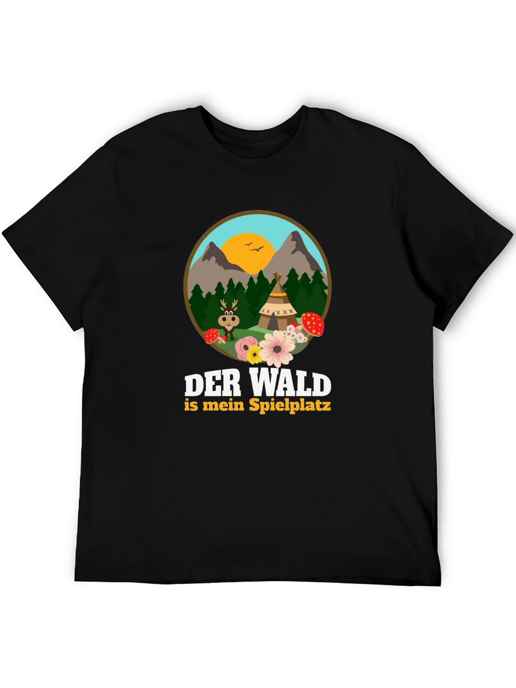 Nature Lover T-Shirt - Der Wald ist mein Spielplatz