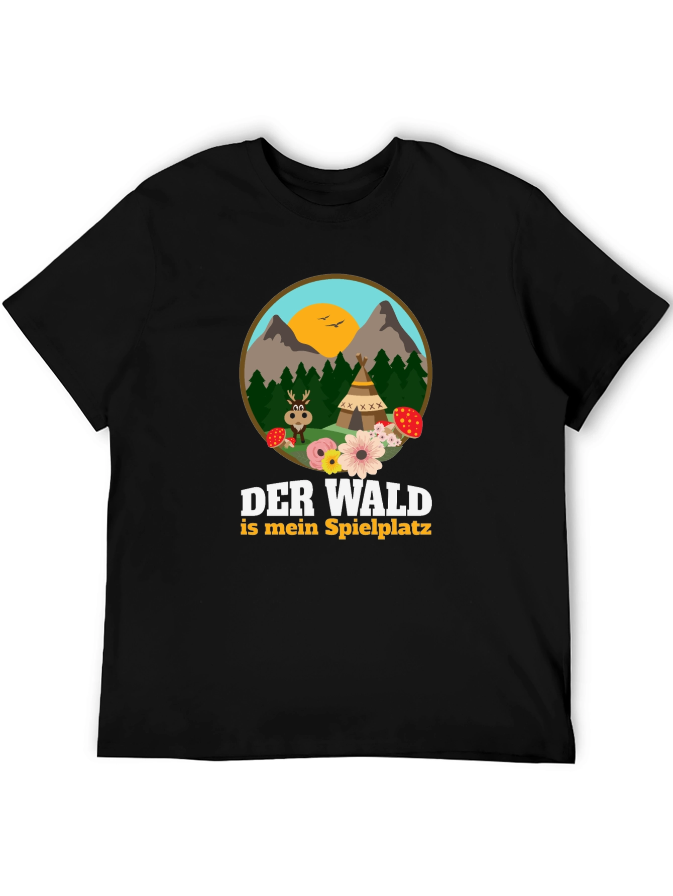 Nature Lover T-Shirt - Der Wald ist mein Spielplatz