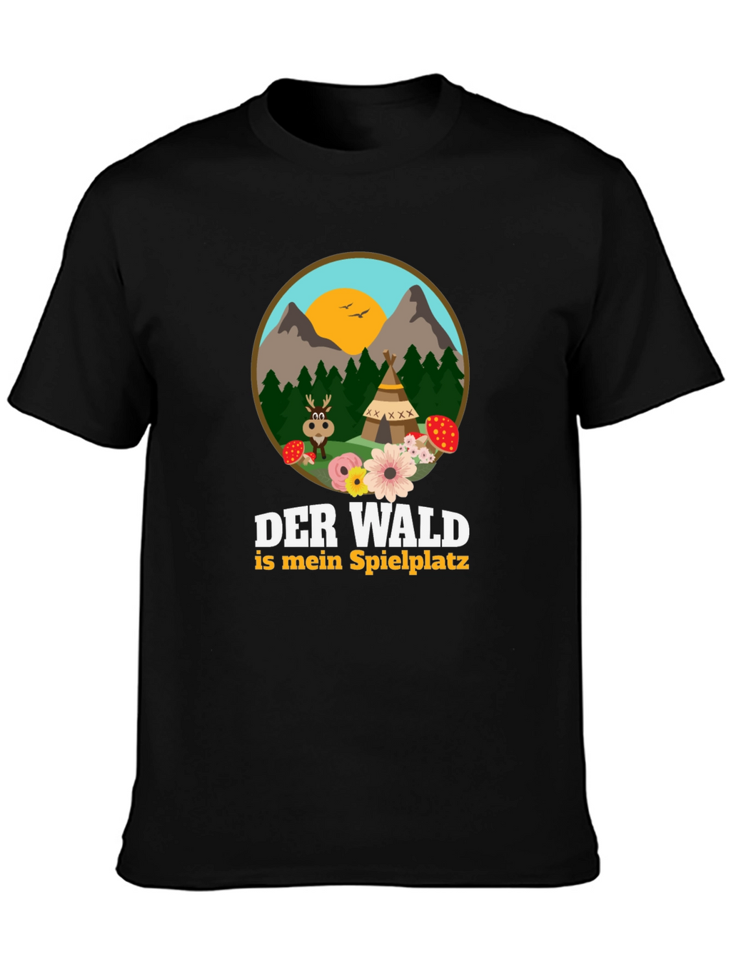 Nature Lover T-Shirt - Der Wald ist mein Spielplatz