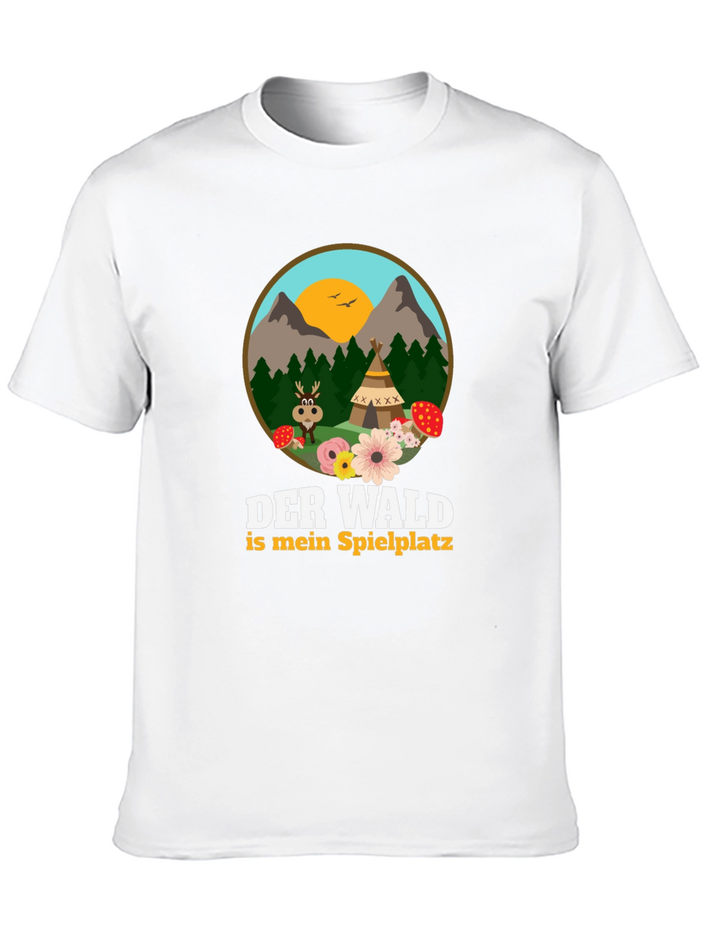 Nature Lover T-Shirt - Der Wald ist mein Spielplatz