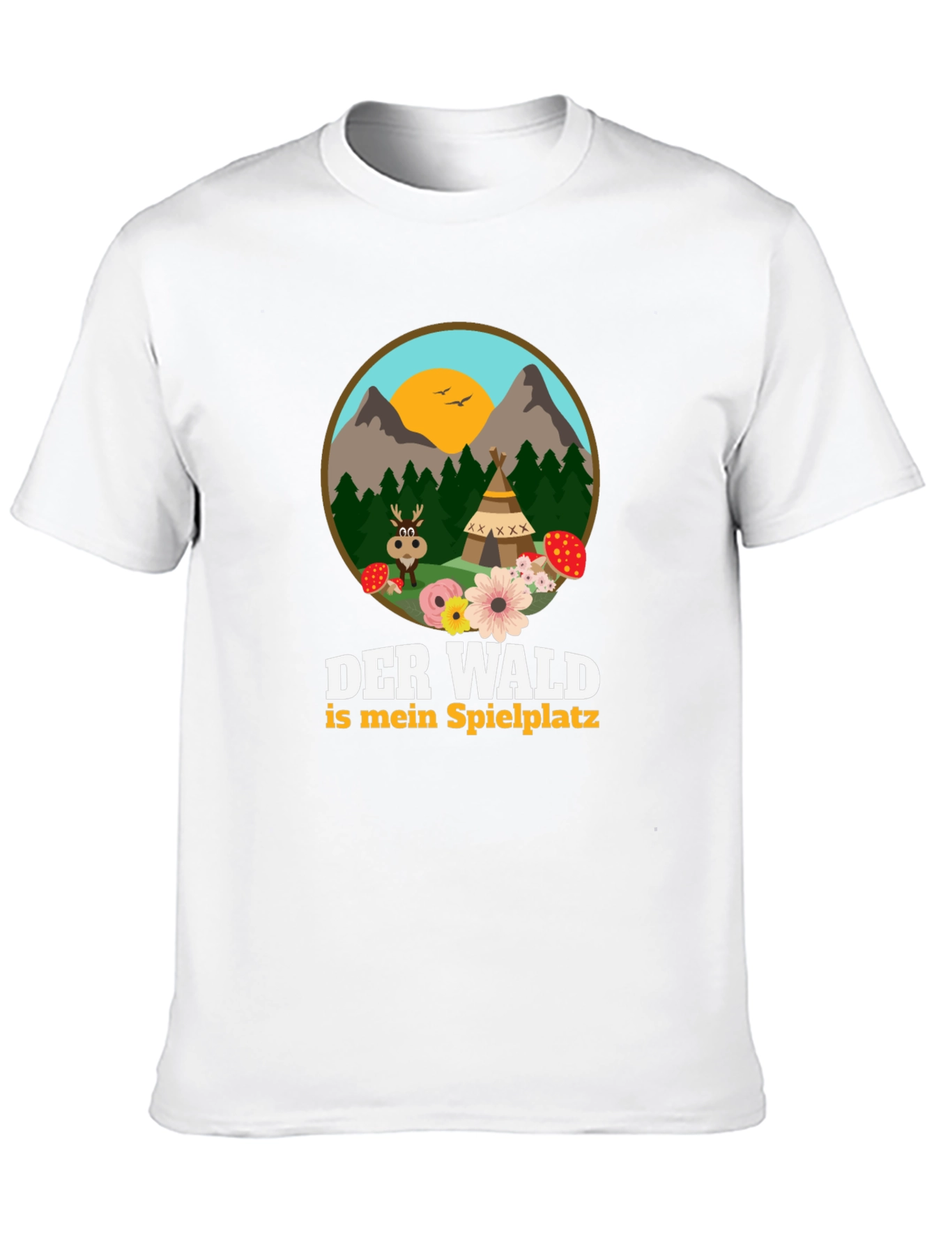 Nature Lover T-Shirt - Der Wald ist mein Spielplatz