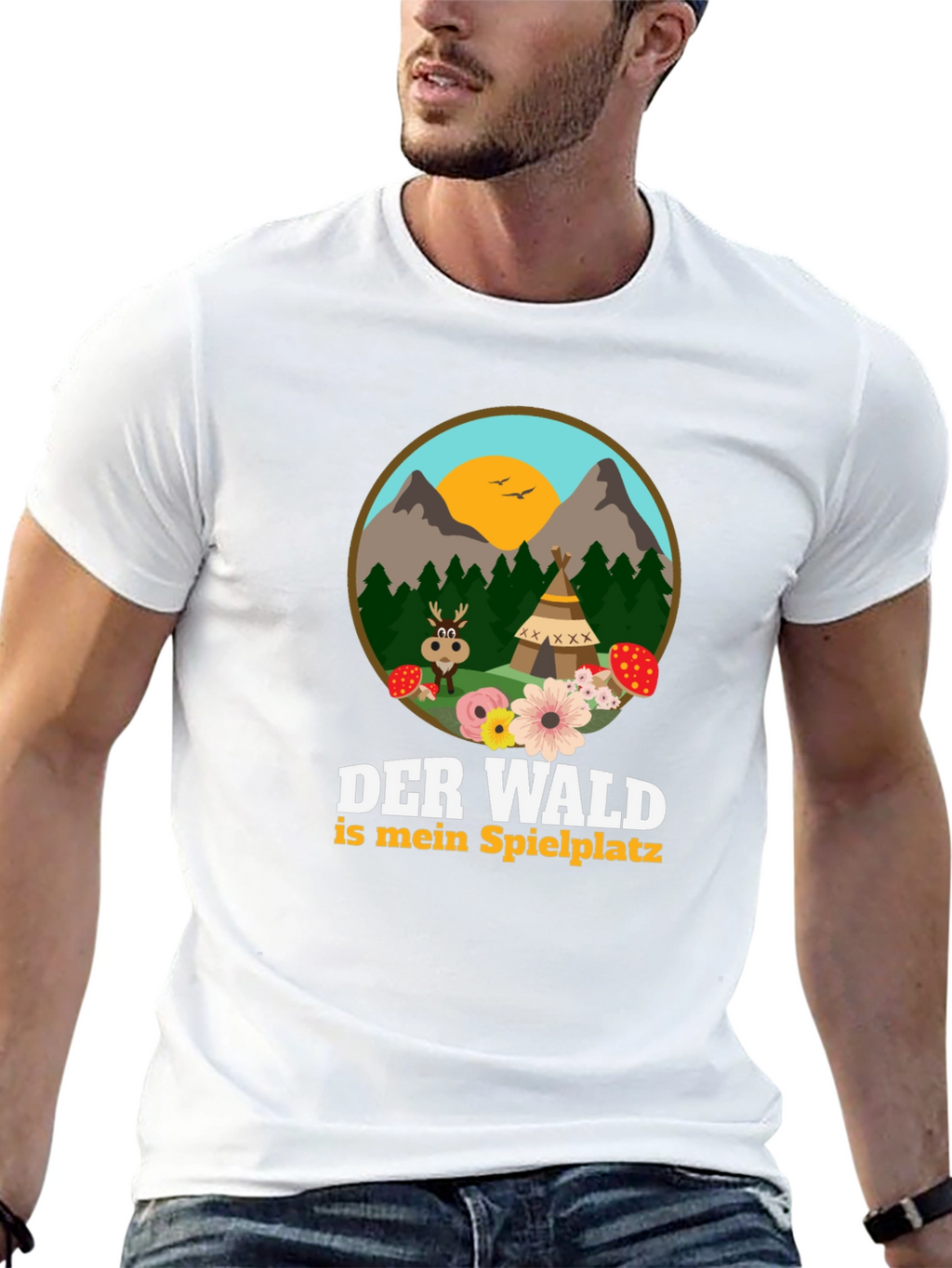 Nature Lover T-Shirt - Der Wald ist mein Spielplatz