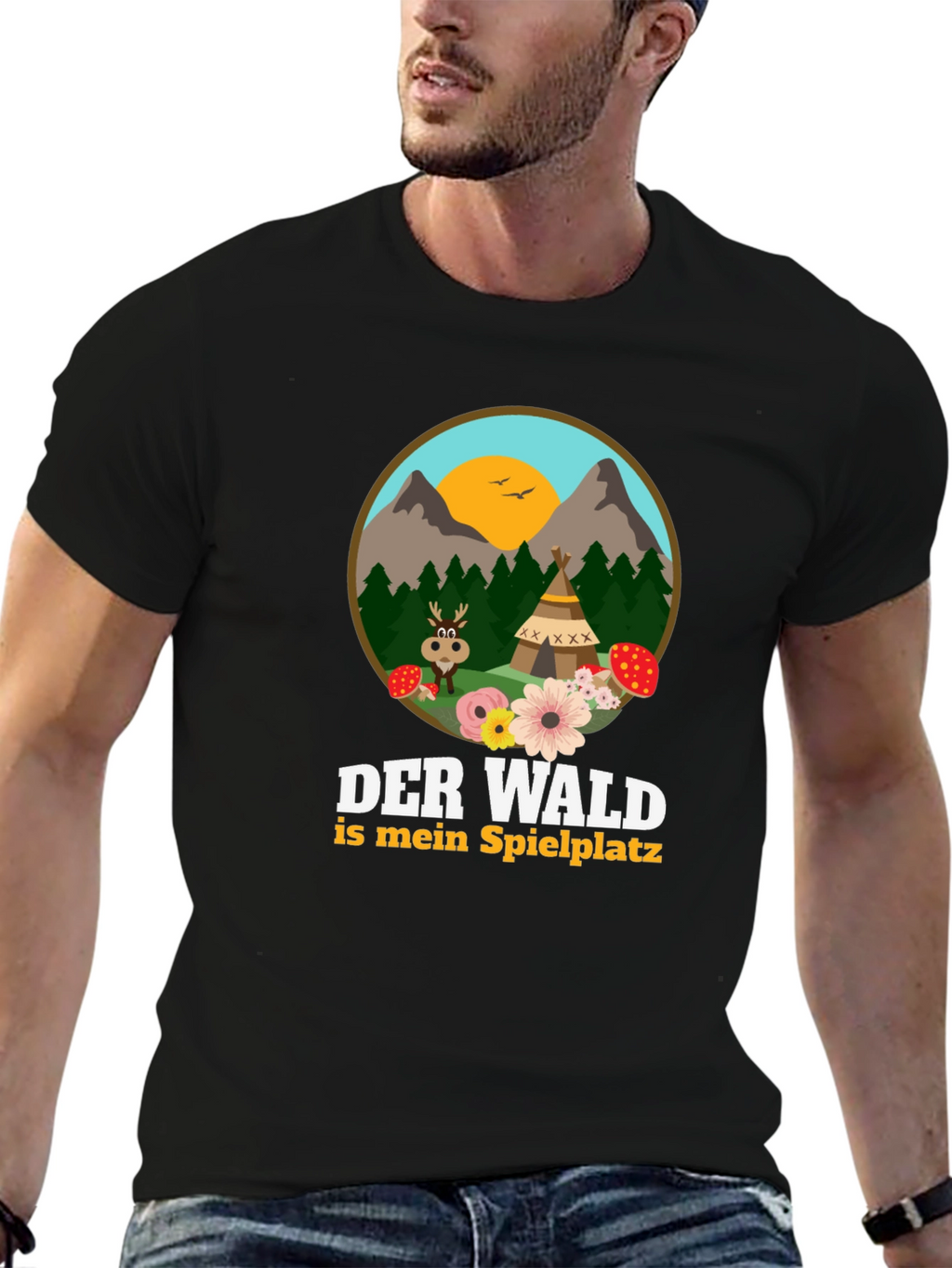 Nature Lover T-Shirt - Der Wald ist mein Spielplatz