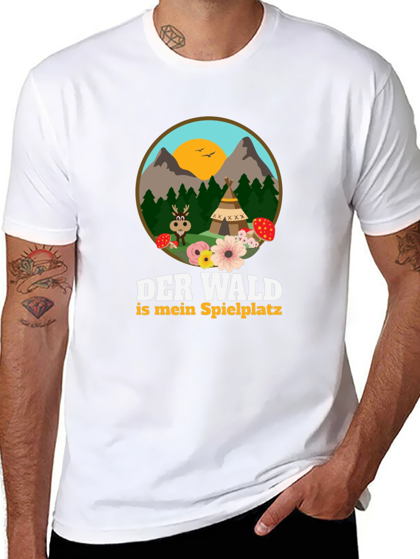 Nature Lover T-Shirt - Der Wald ist mein Spielplatz