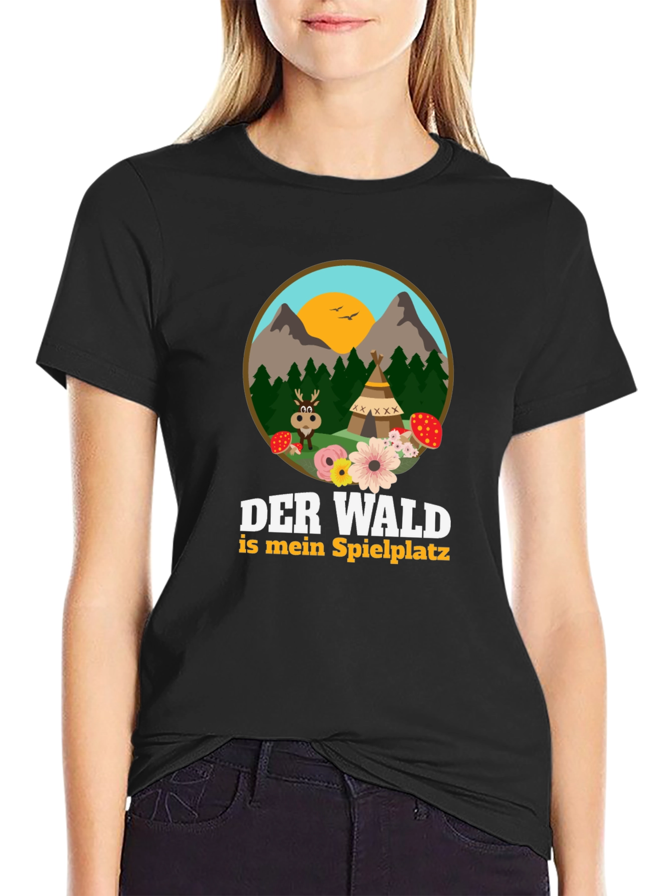 Nature Lover T-Shirt - Der Wald ist mein Spielplatz