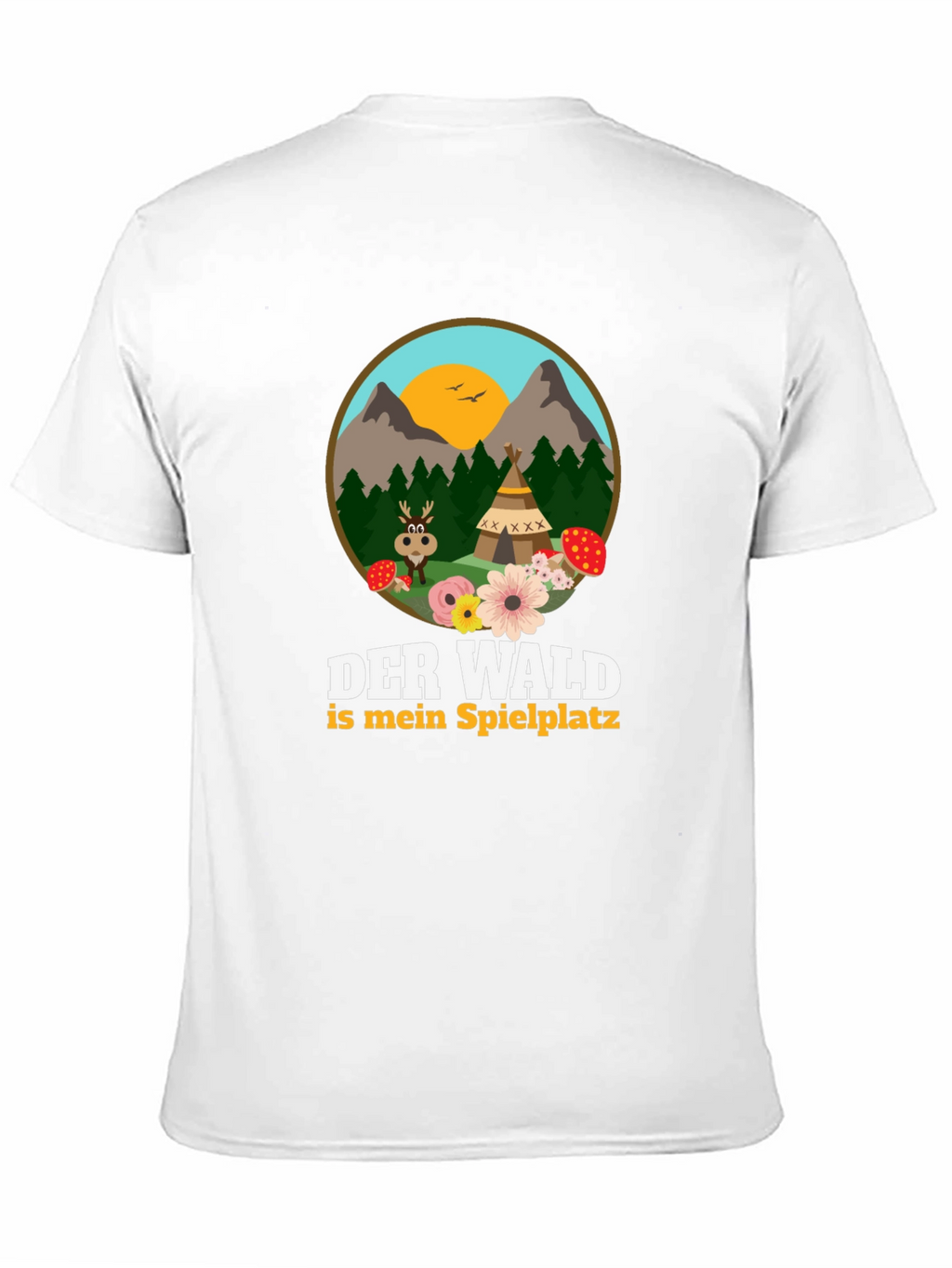 Nature Lover T-Shirt - Der Wald ist mein Spielplatz