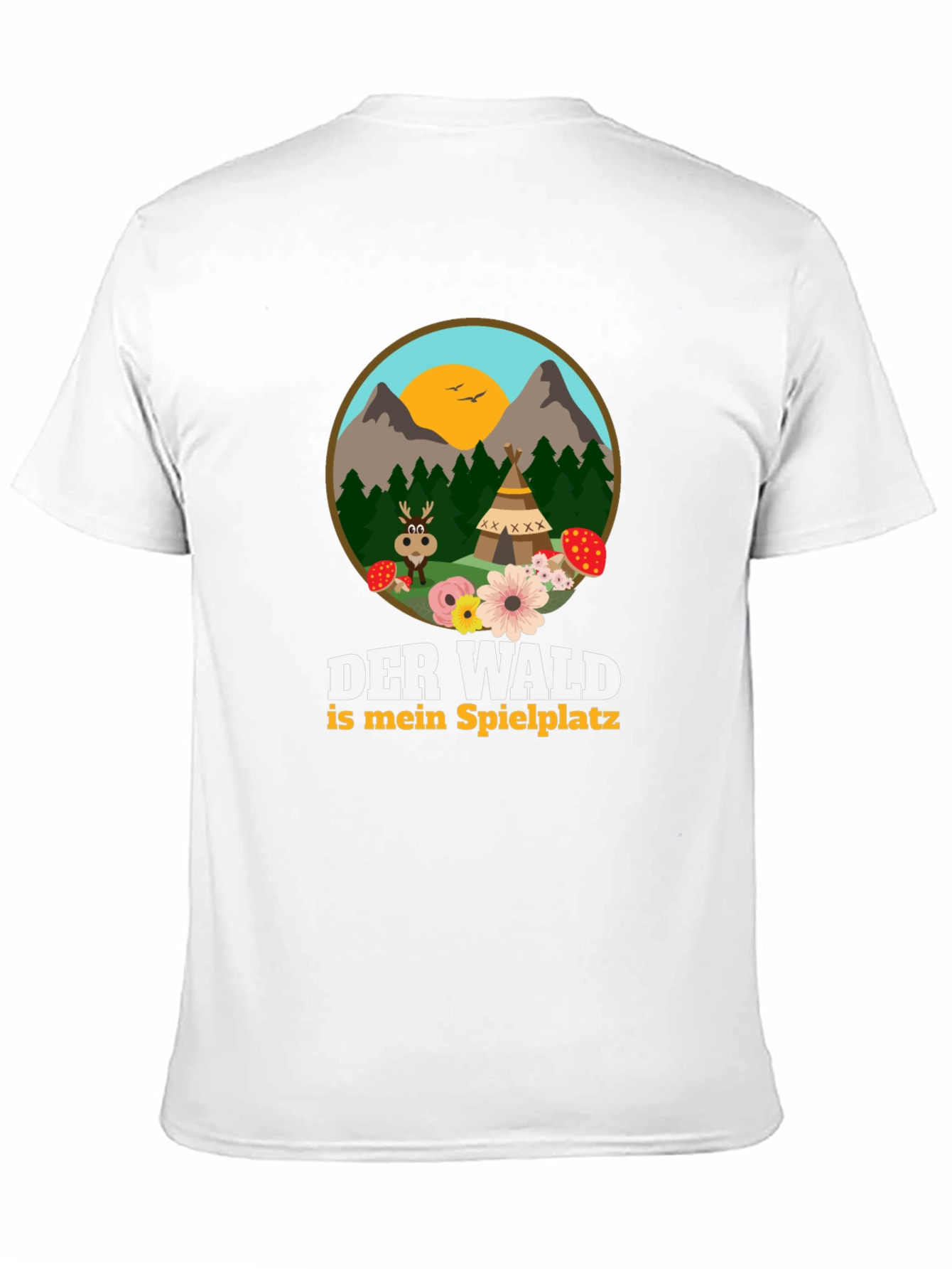 Nature Lover T-Shirt - Der Wald ist mein Spielplatz