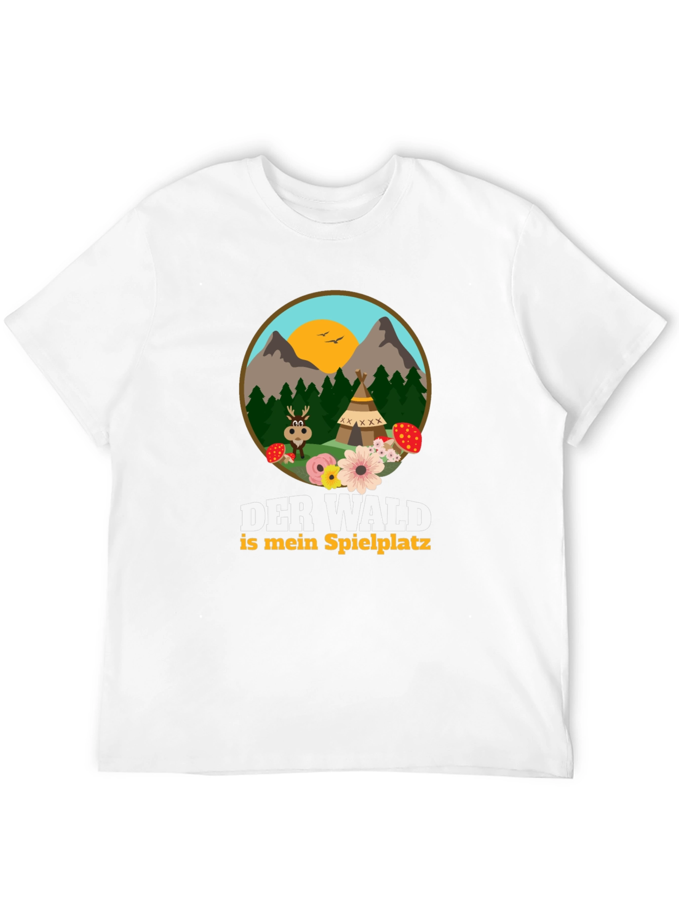 Nature Lover T-Shirt - Der Wald ist mein Spielplatz