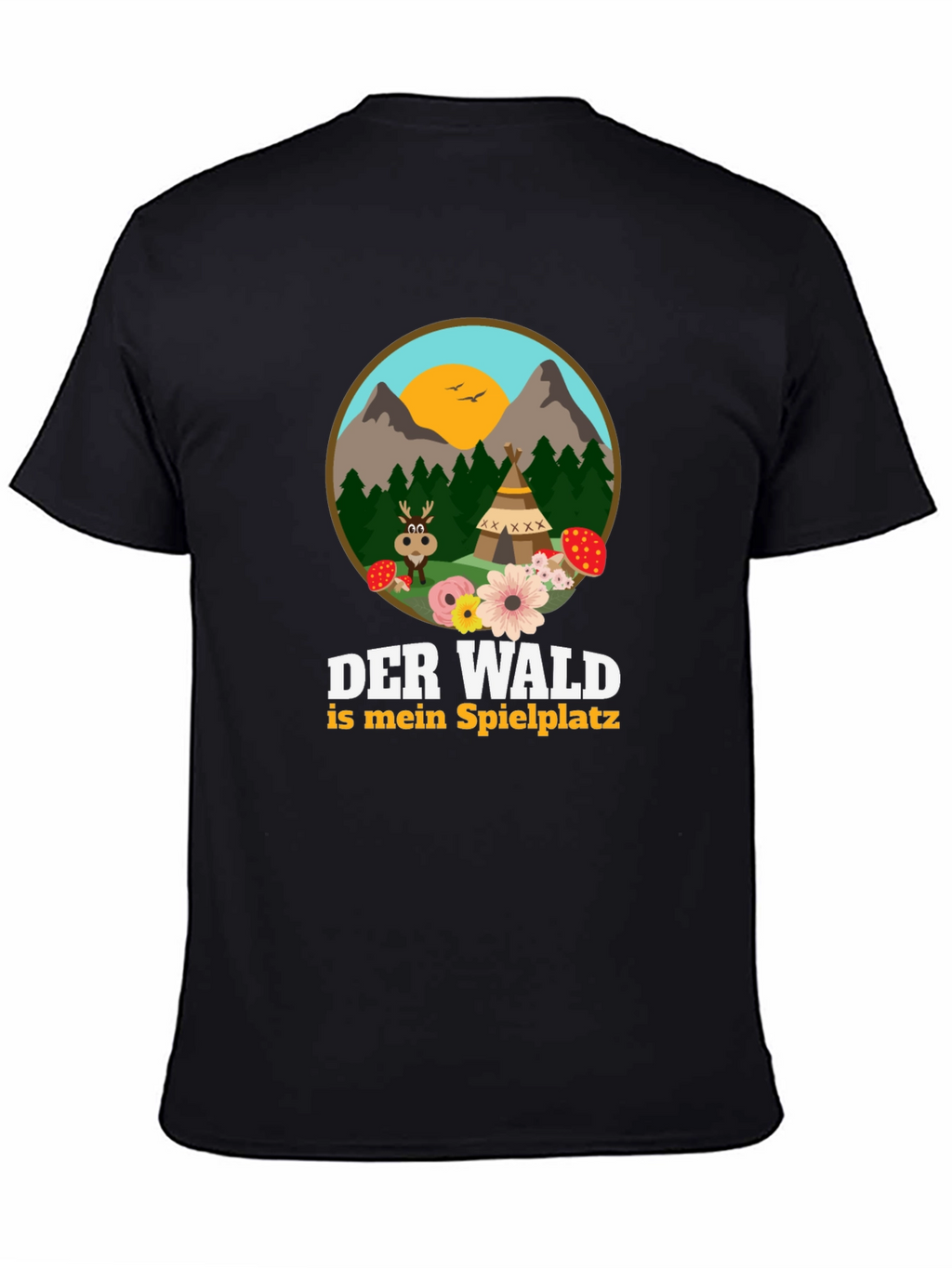 Nature Lover T-Shirt - Der Wald ist mein Spielplatz