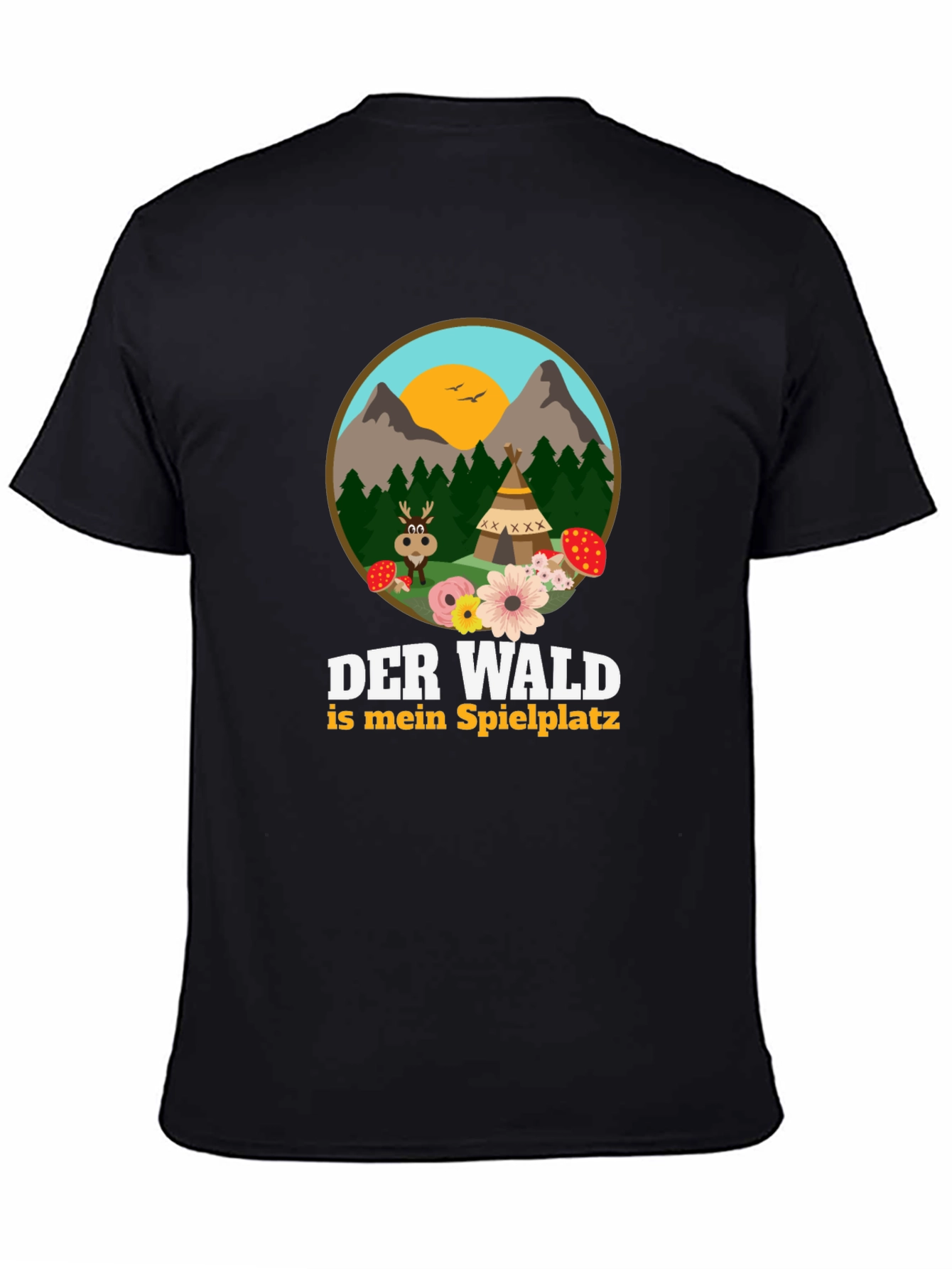 Nature Lover T-Shirt - Der Wald ist mein Spielplatz